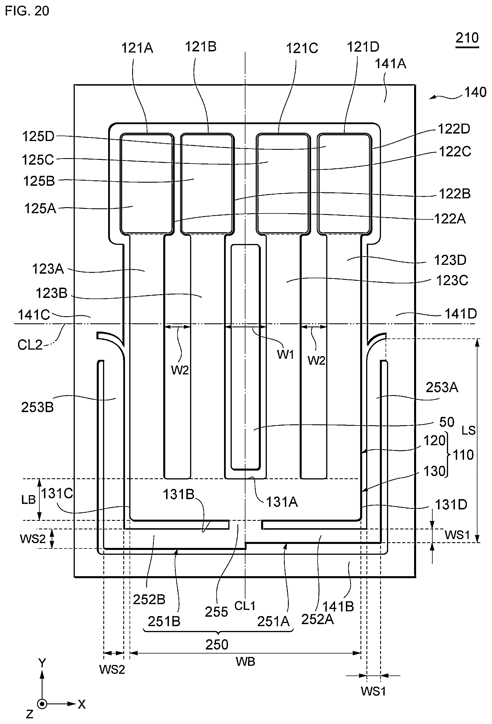 Patent US11824517 Figure 20 – Resonator and resonance device