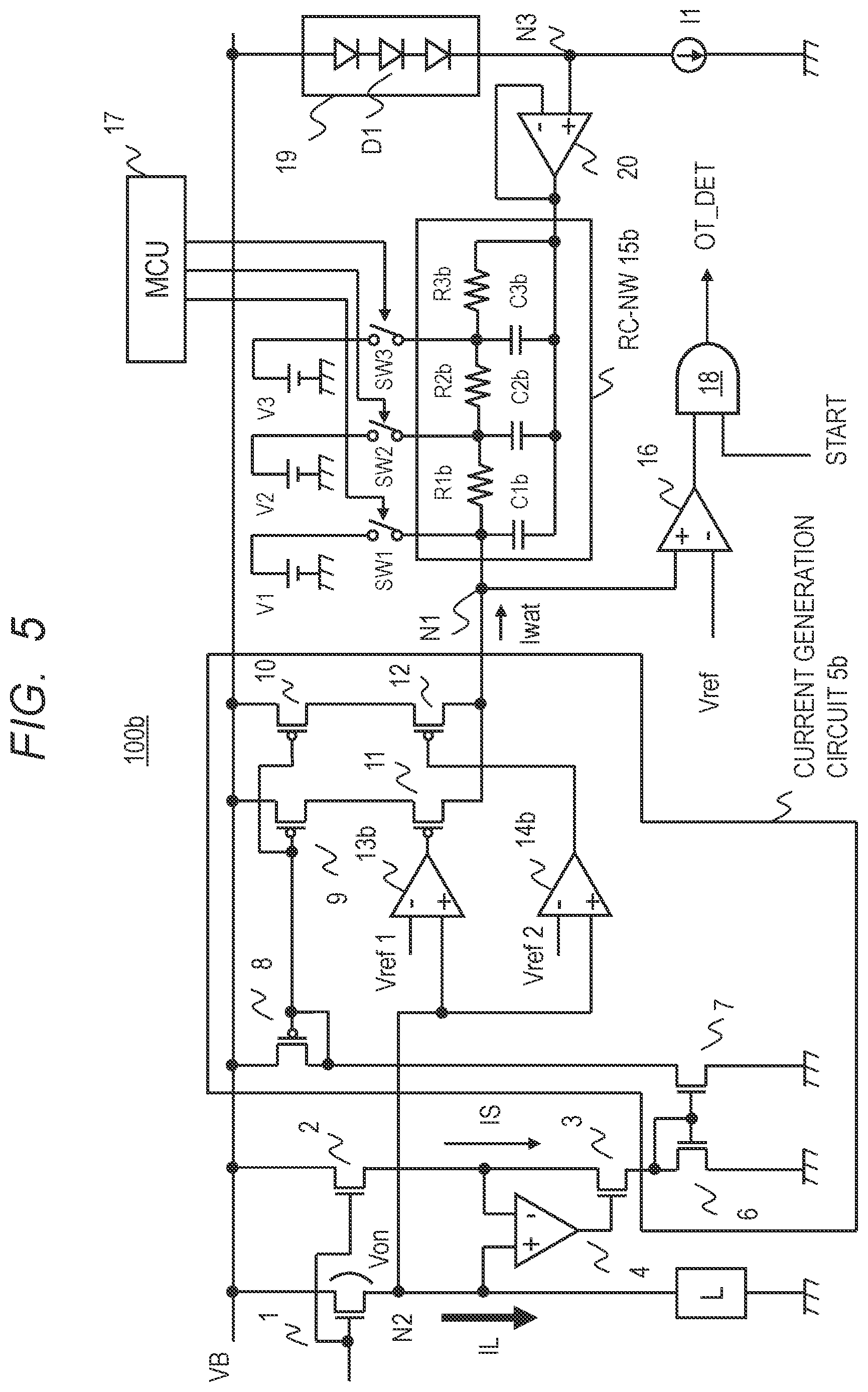 Patent US11824524 Figure 5 – Semiconductor device