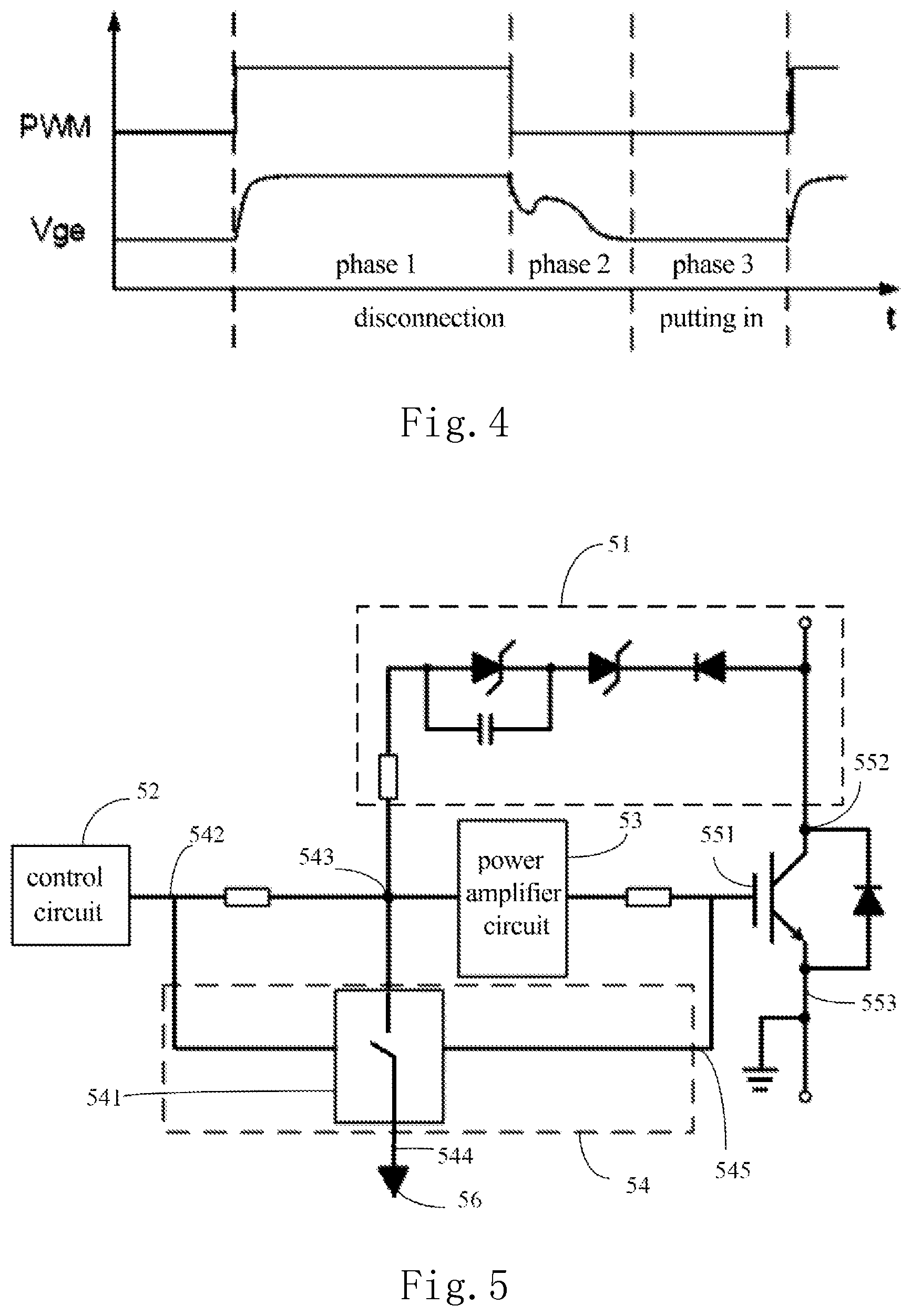 Patent US11824526 Figure 4 – Circuit and control method for preventing false turn-on of semiconductor switching device