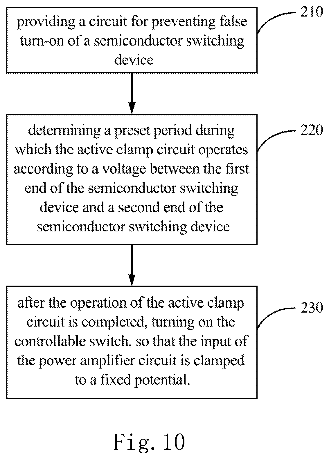 Patent US11824526 Figure 7 – Circuit and control method for preventing false turn-on of semiconductor switching device