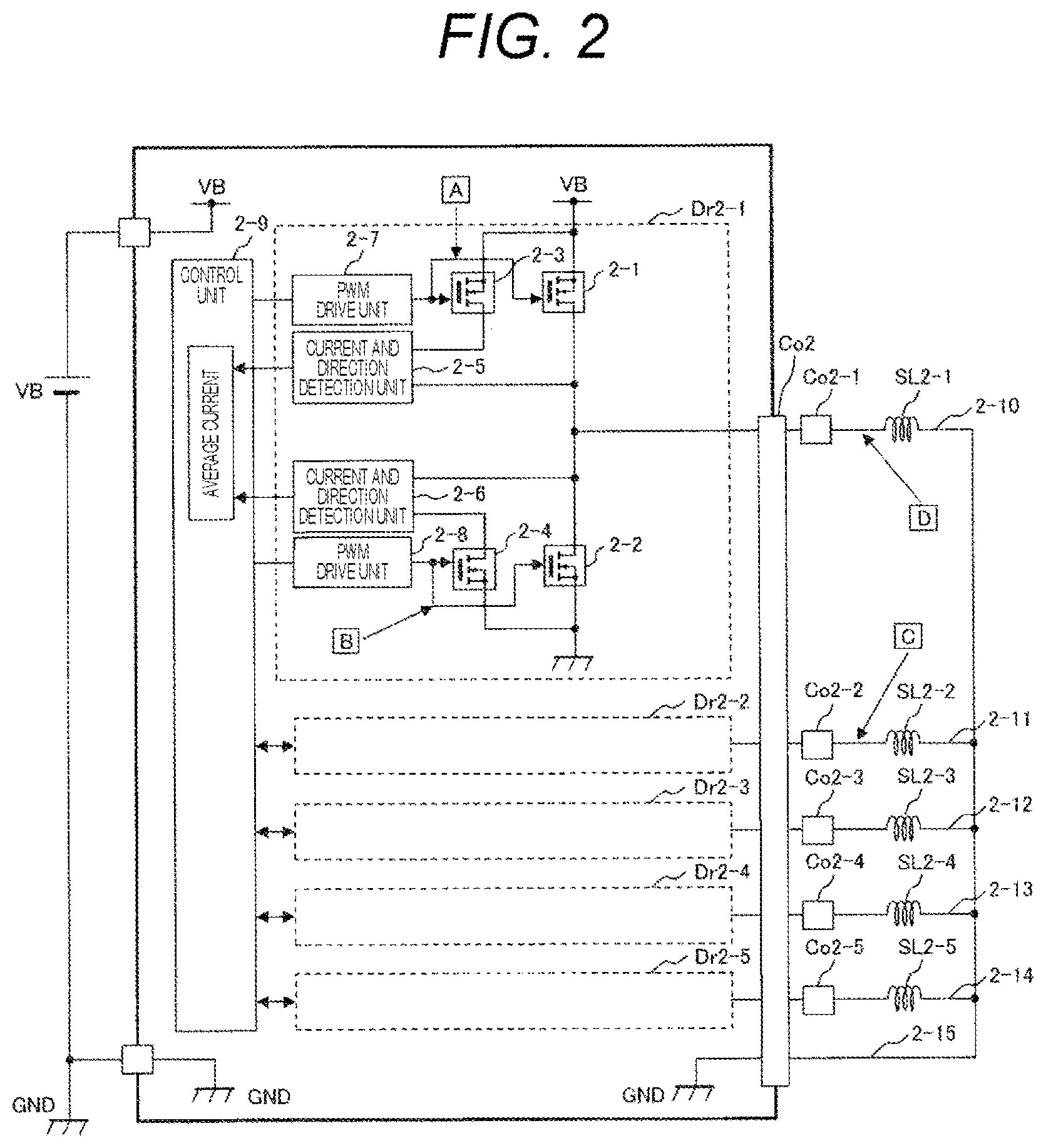 Patent US11824528 Figure 2 – Load drive device and control method of load drive device
