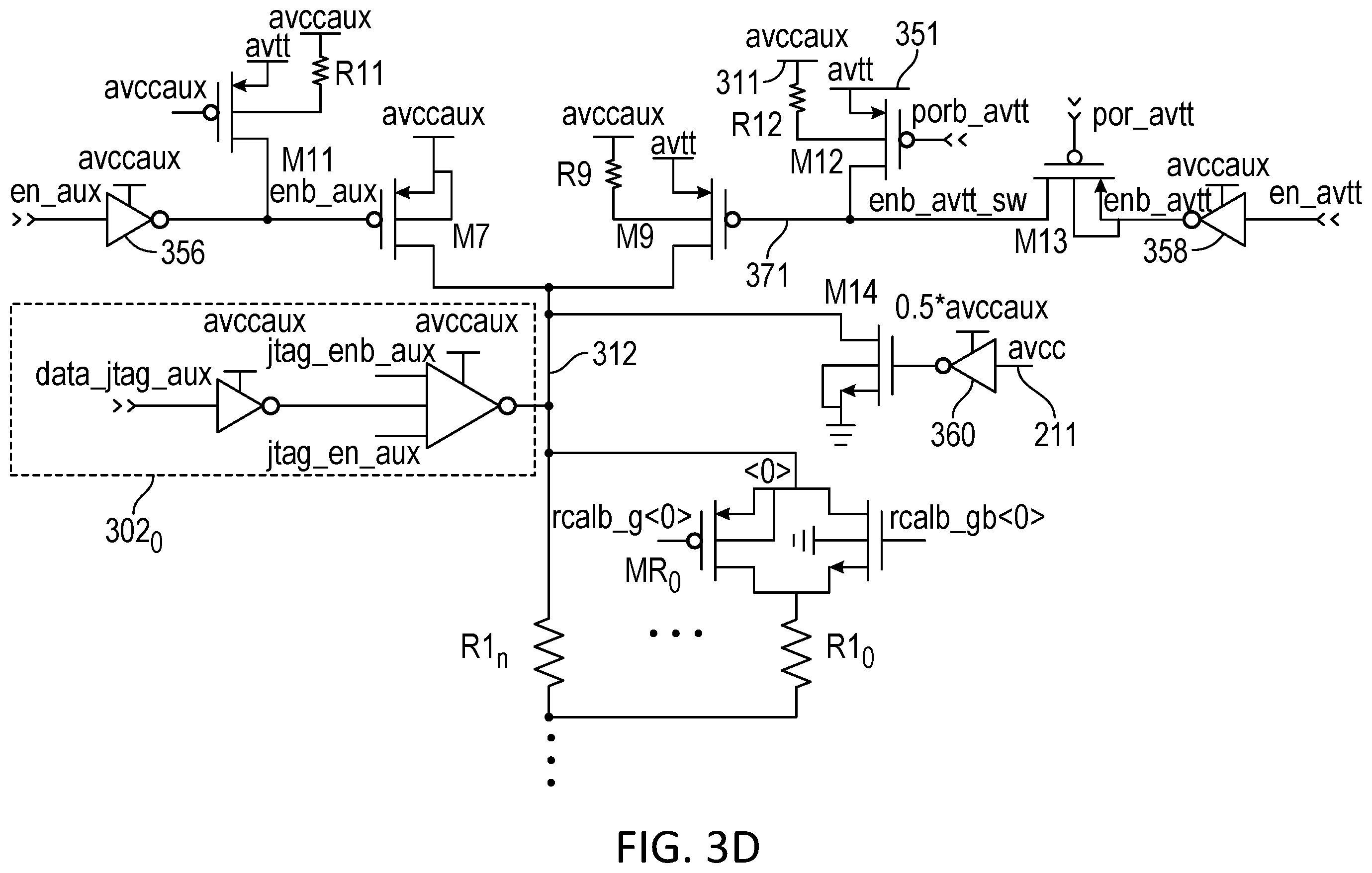 Patent US11824534 Figure 6 – Transmit driver architecture with a jtag configuration mode, extended equalization range, and multiple power supply domains