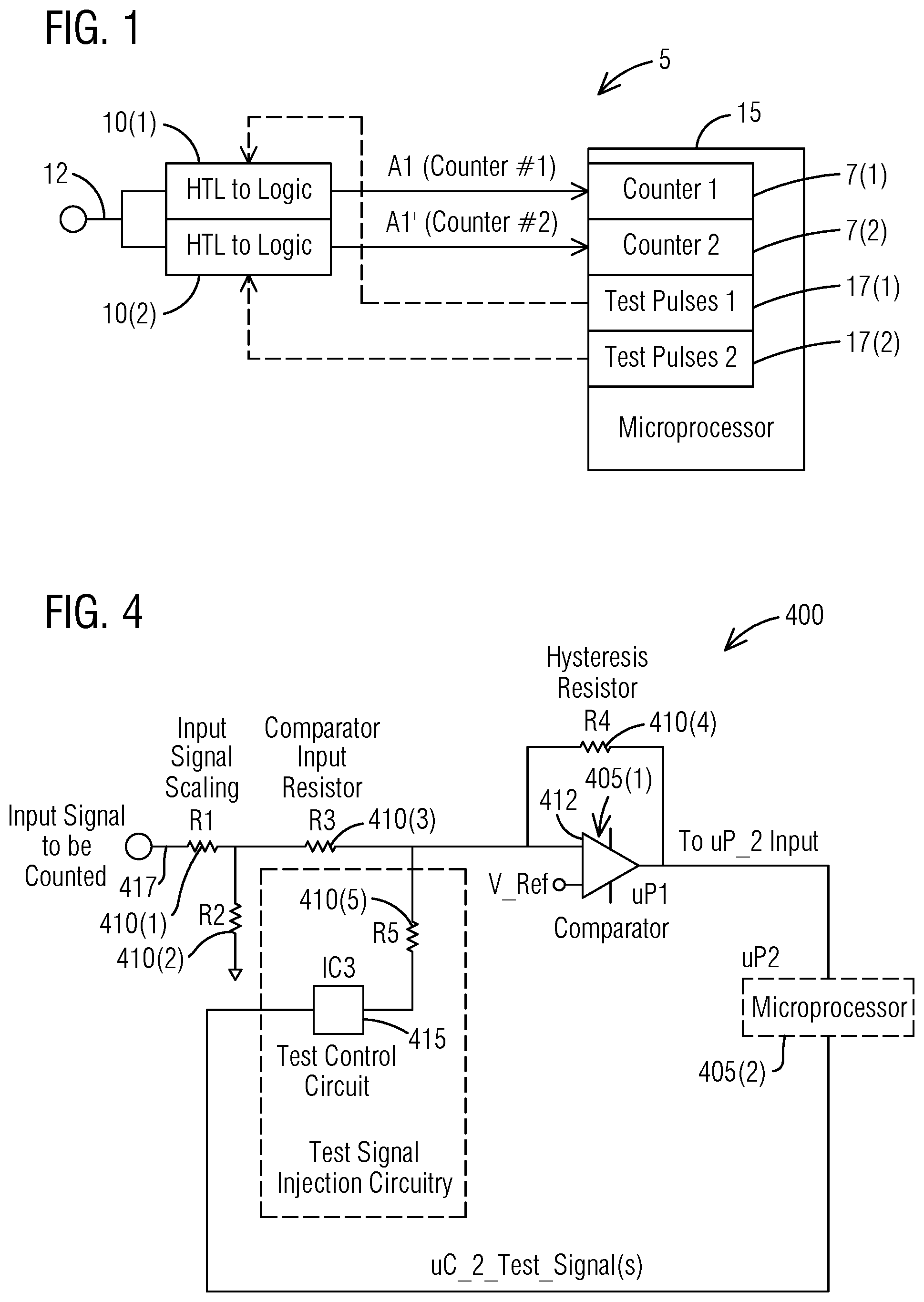 Patent US11824535 Figure 1 – Fail-safe counter evaluator to insure proper counting by a counter
