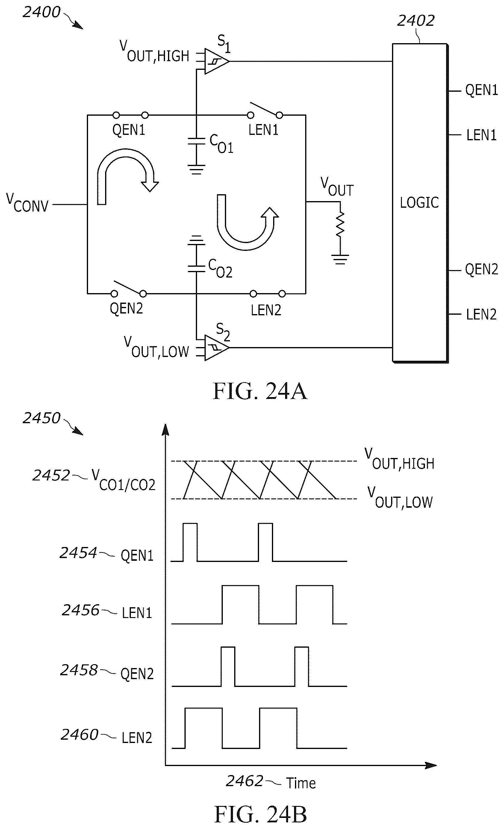 Patent US11824537 Figure 20 – Interleaved ring oscillator for non-overlapping clock