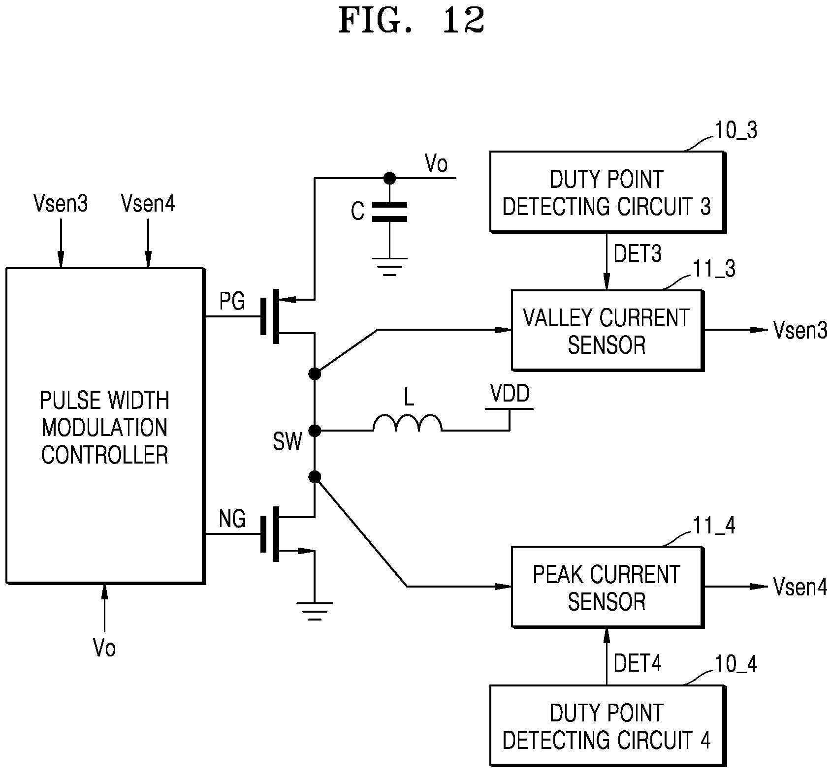 Patent US11824545 Figure 10 – Duty point detection circuit and operating method thereof