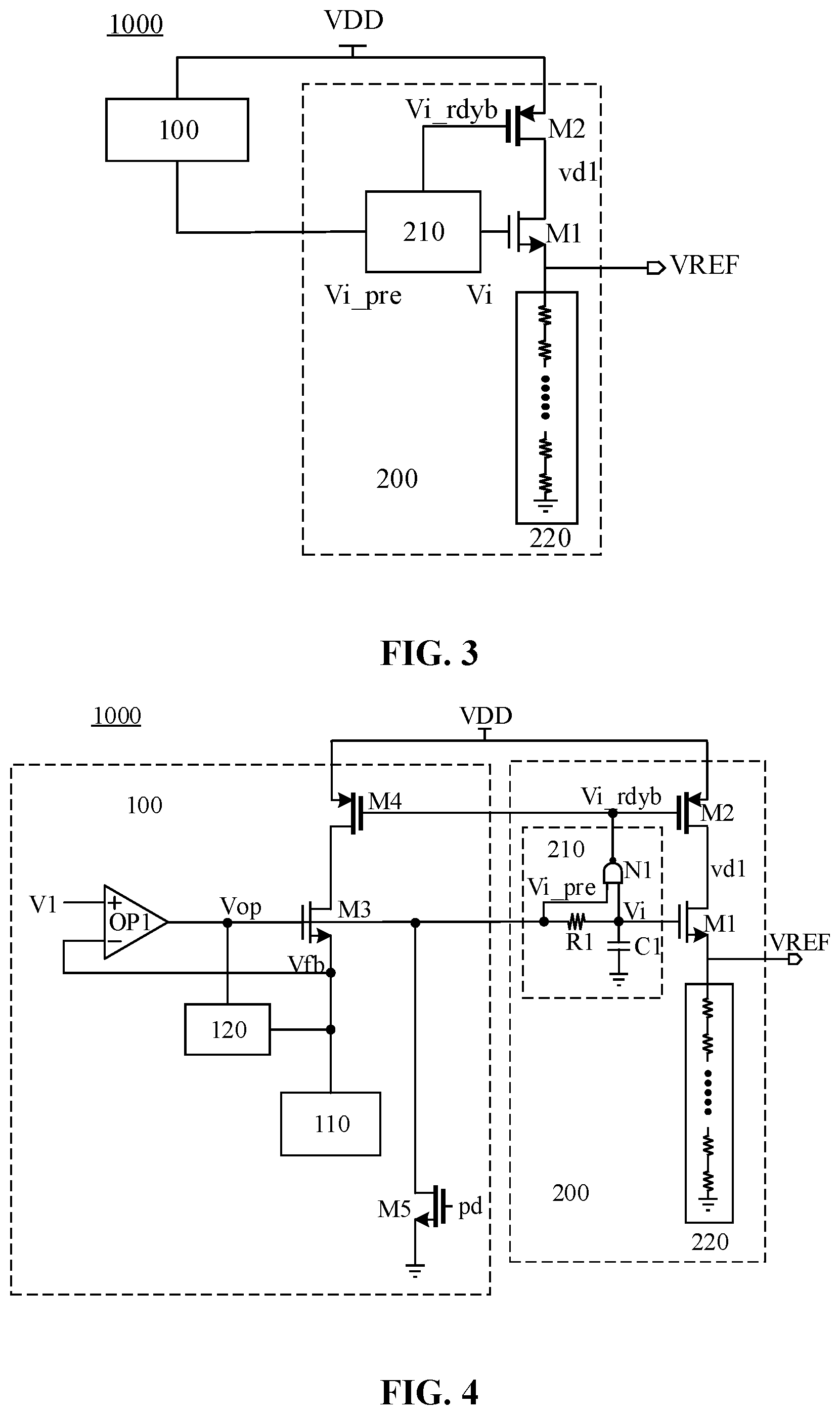 Patent US11824549 Figure 2 – Reference voltage buffer circuit