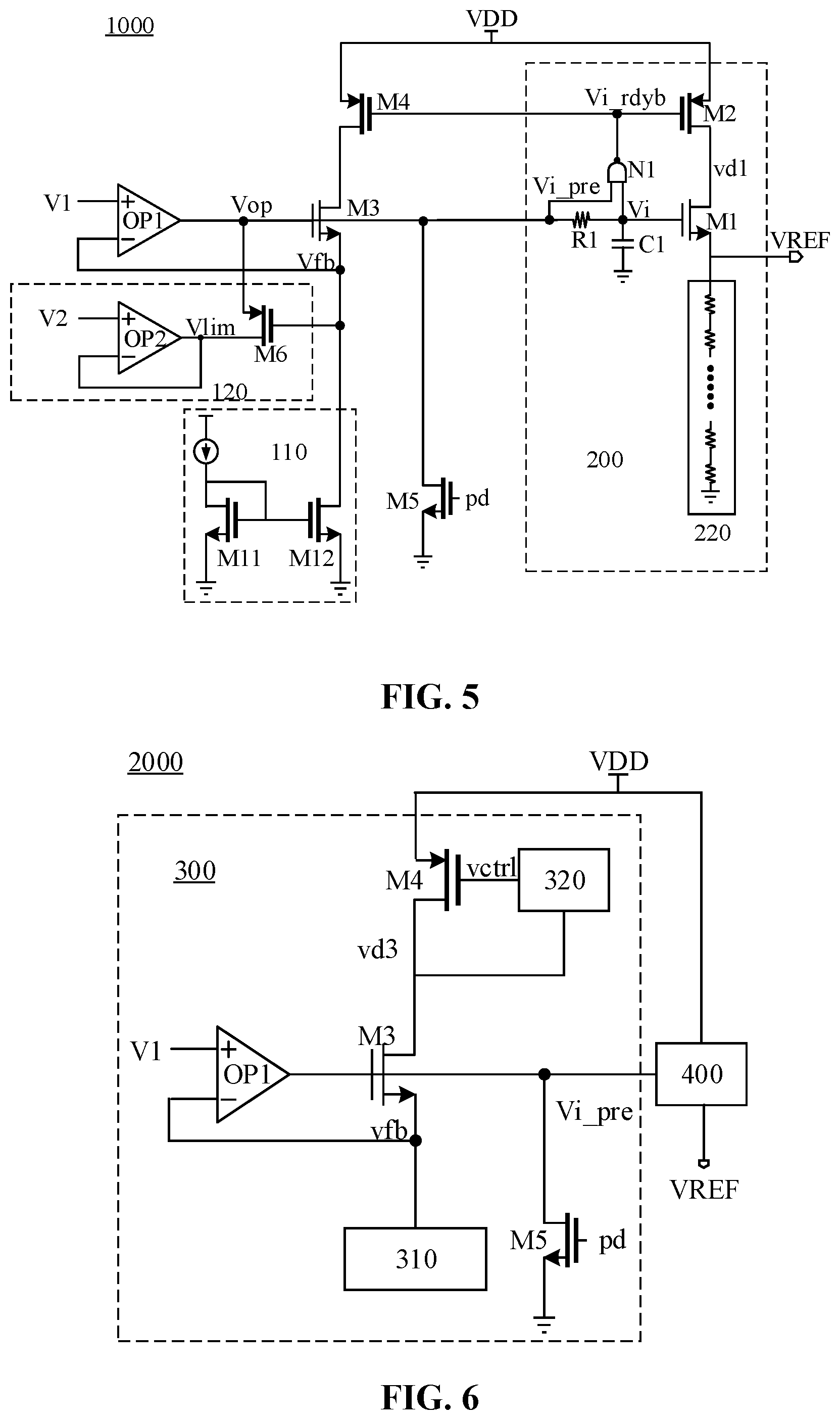 Patent US11824549 Figure 3 – Reference voltage buffer circuit