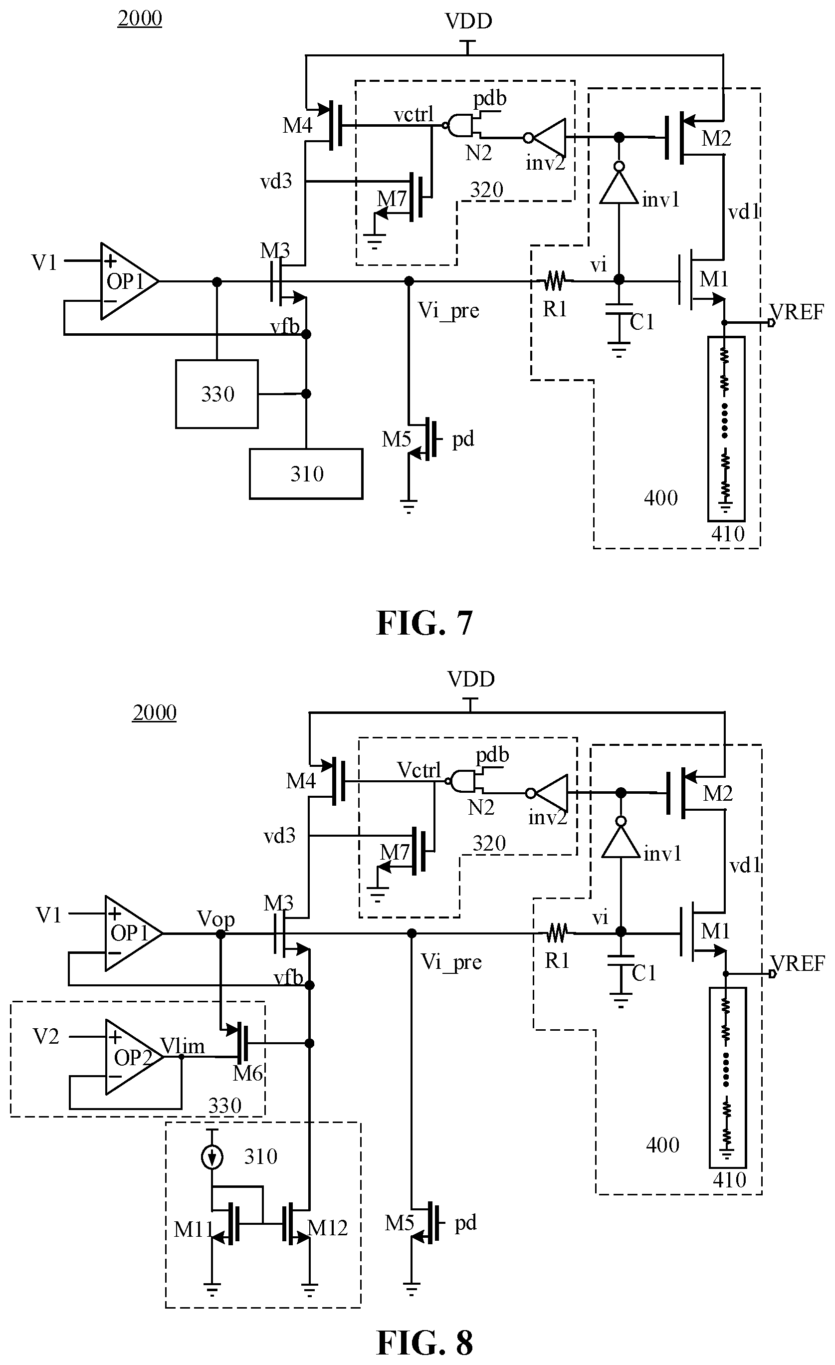 Patent US11824549 Figure 4 – Reference voltage buffer circuit