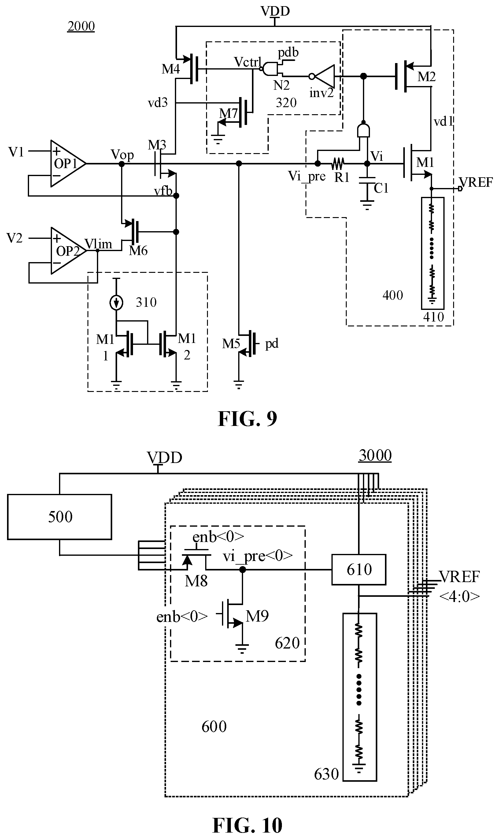 Patent US11824549 Figure 5 – Reference voltage buffer circuit