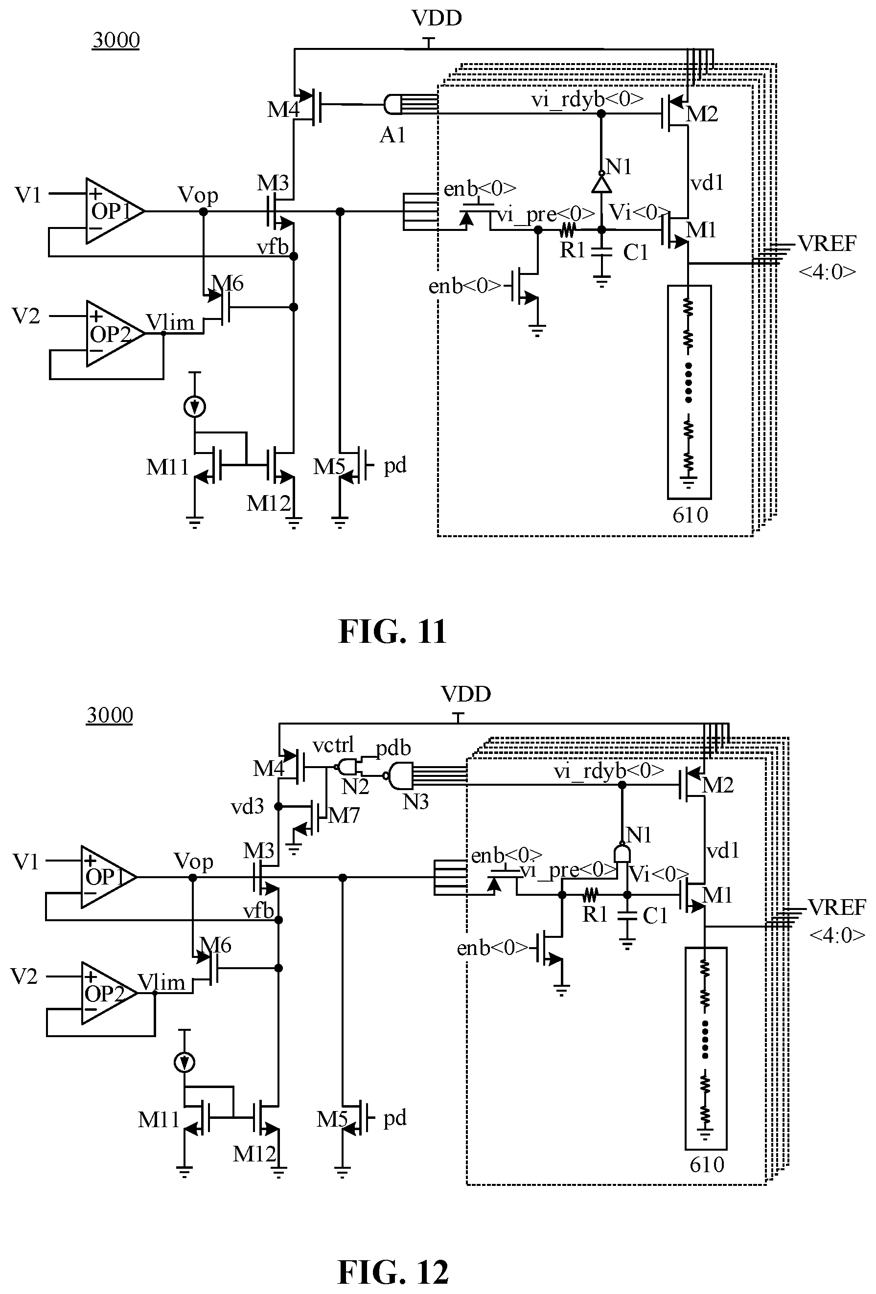 Patent US11824549 Figure 6 – Reference voltage buffer circuit