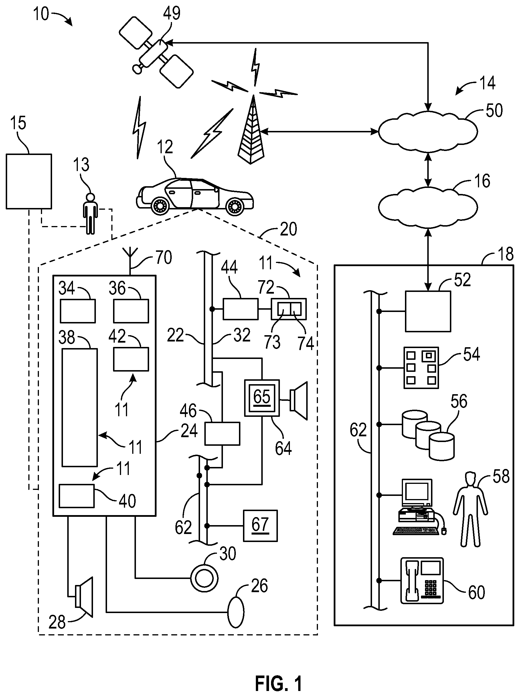 Patent US11824574 Figure 1 – Smart max power control to mitigate excessive radiated power