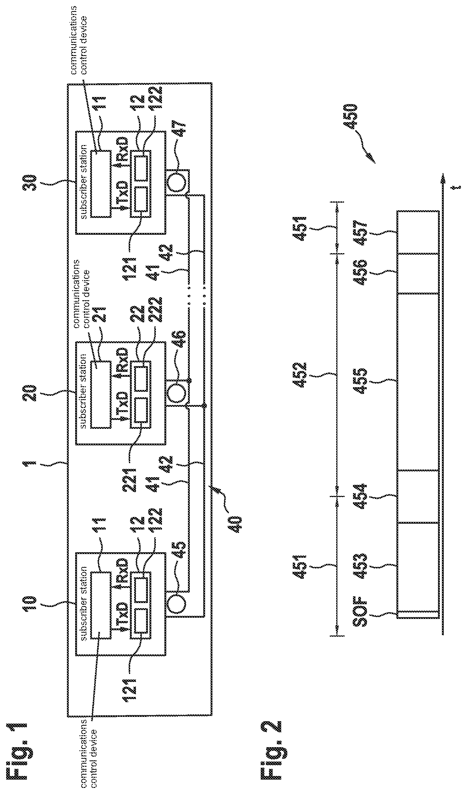 Patent US11824577 Figure 1 – Receive module and method for receiving differential signals in a serial bus system