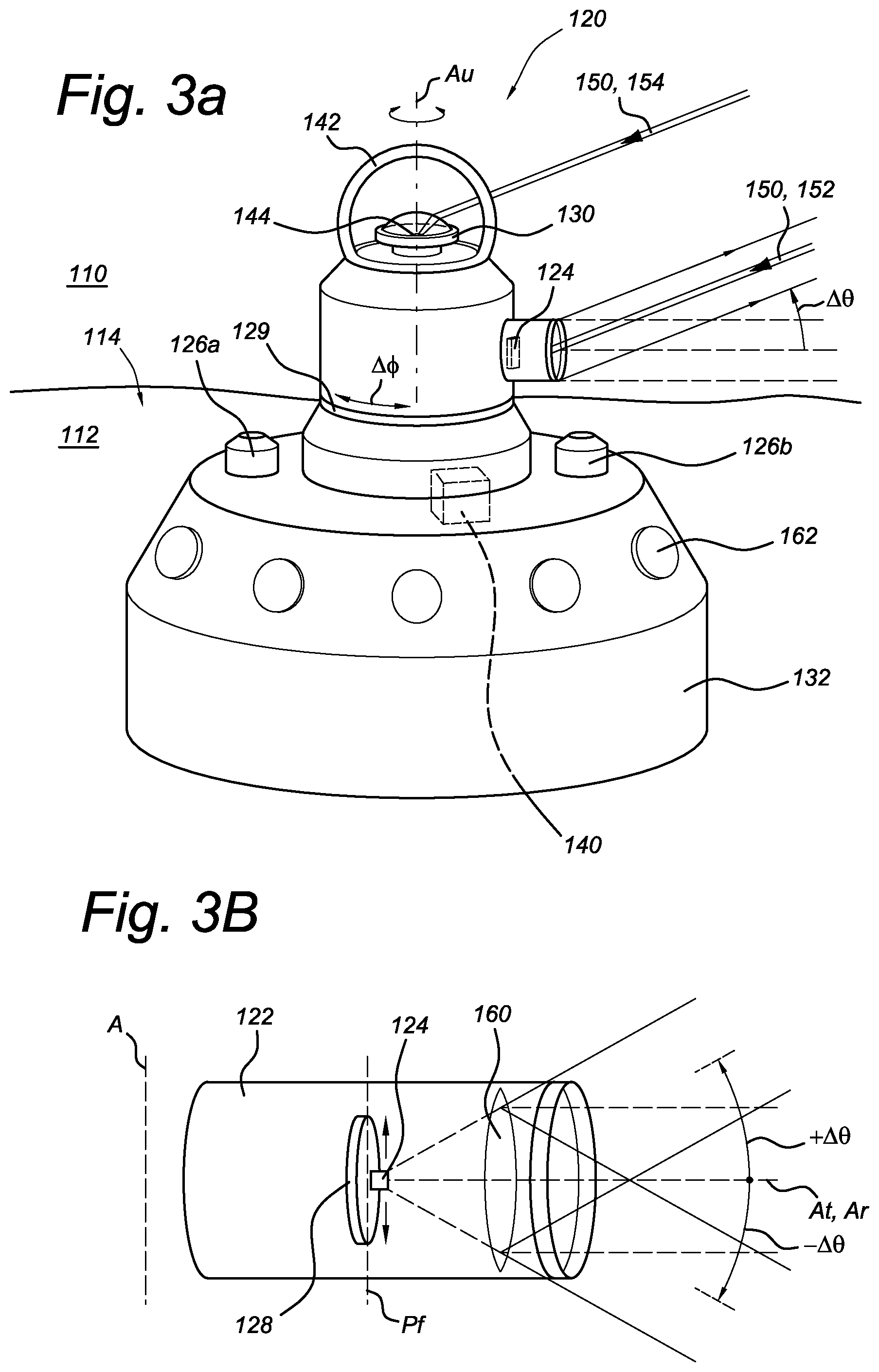 Patent US11824582 Figure 3 – Underwater optical communication unit