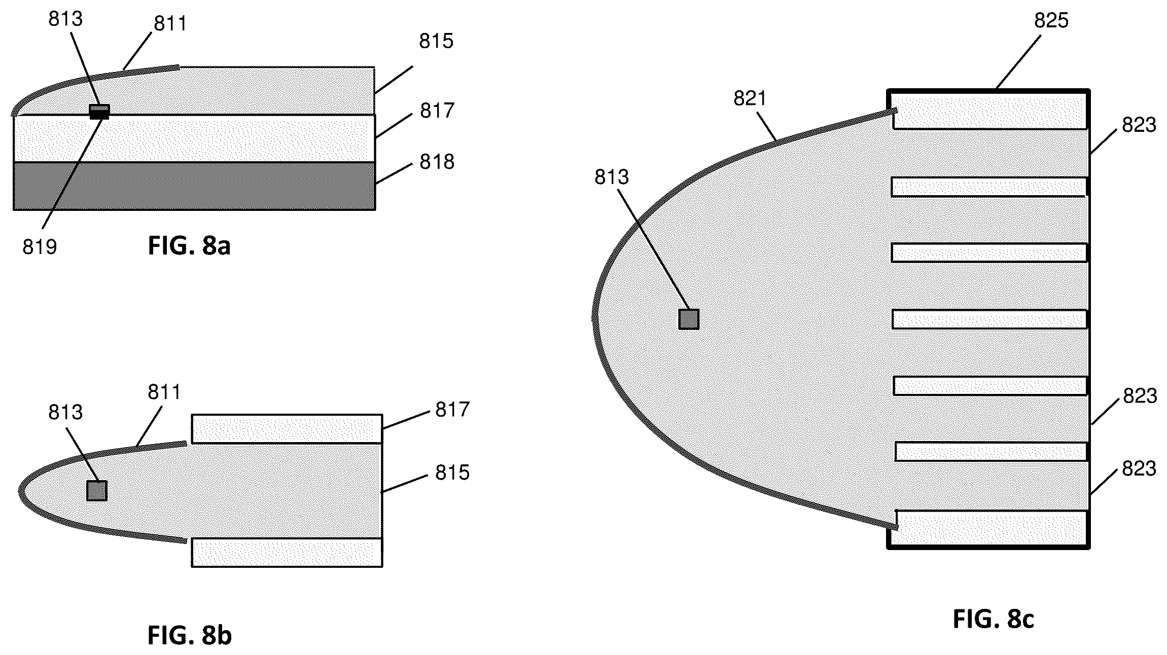 Patent US11824590 Figure 8 – Interconnect networks using microLED-based optical links