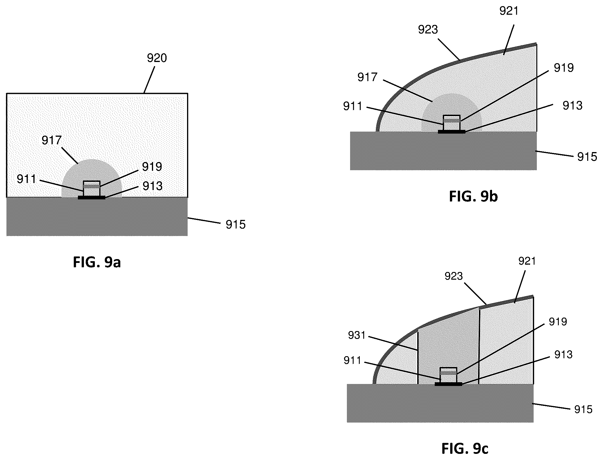 Patent US11824590 Figure 9 – Interconnect networks using microLED-based optical links