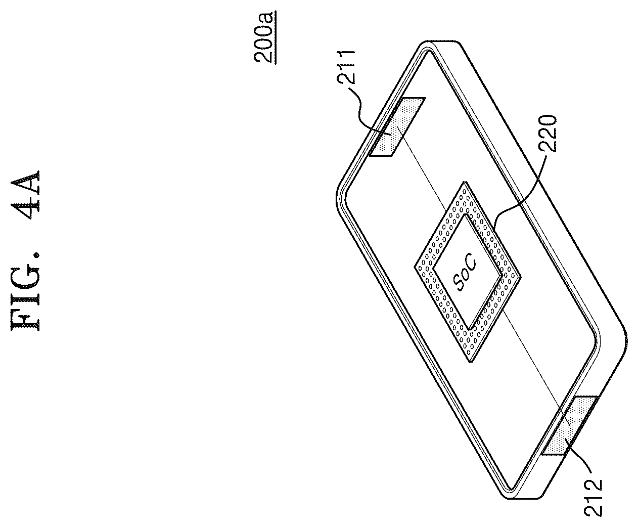 Patent US11824611 Figure 4 – Wireless communication device including antenna modules and operating method of wireless communication device