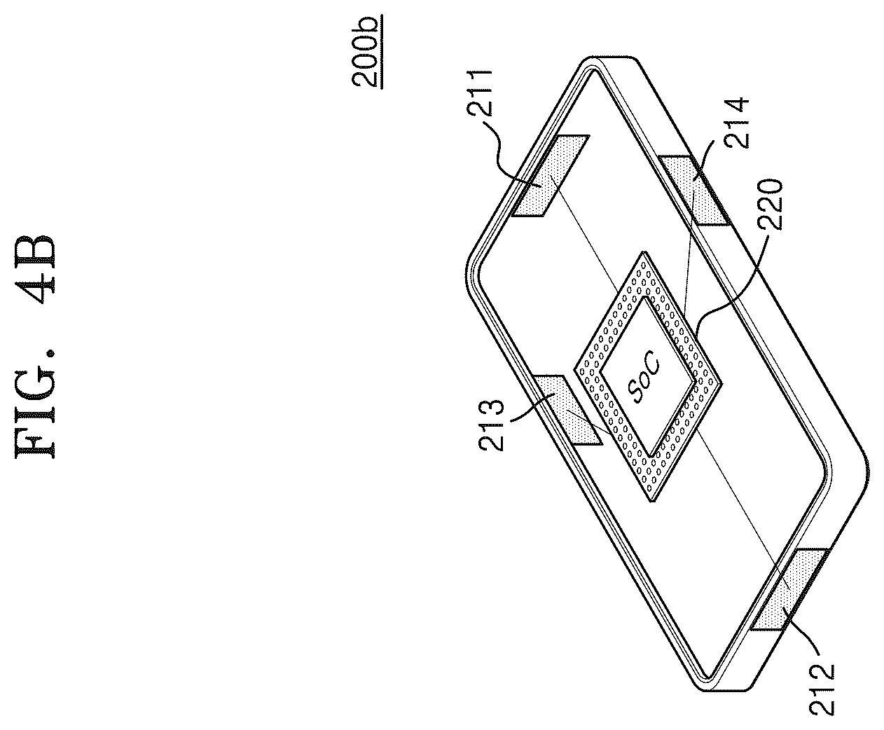 Patent US11824611 Figure 5 – Wireless communication device including antenna modules and operating method of wireless communication device