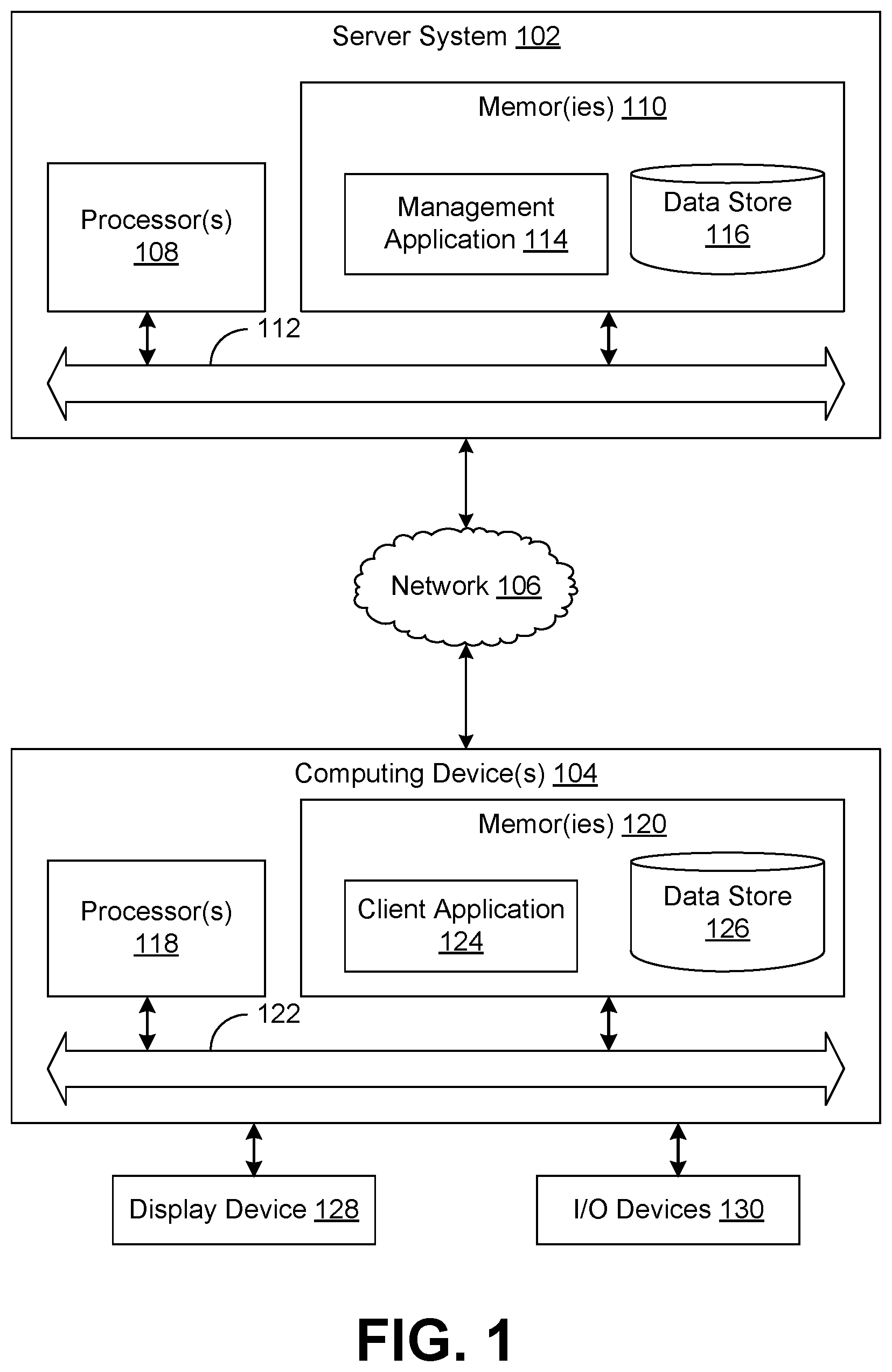 Patent US11824644 Figure 1 – Controlling electronically communicated resources