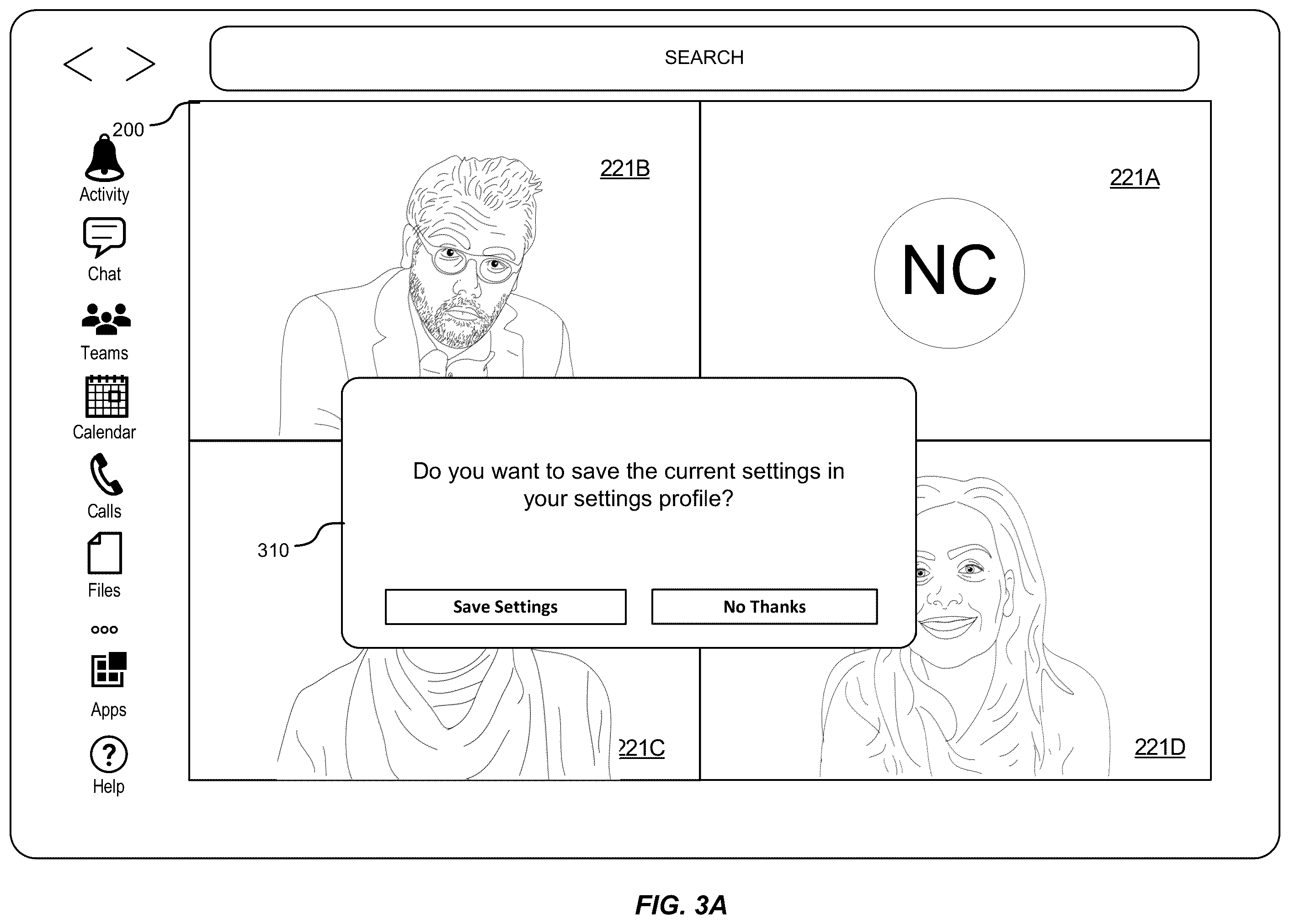 Patent US11824647 Figure 6 – Promotion of users in collaboration sessions