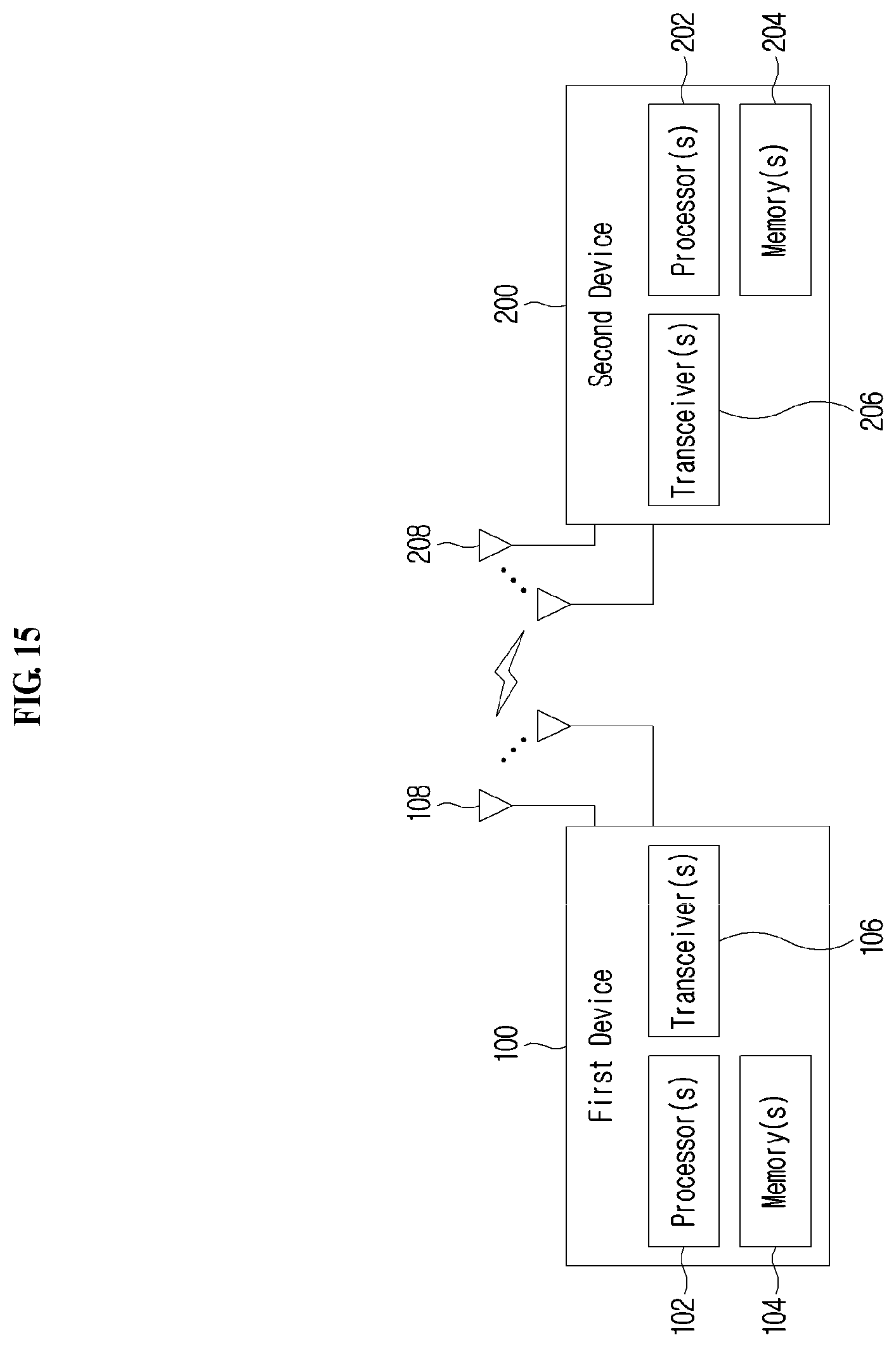 Patent US11824666 Figure 15 – Method and apparatus for transmitting and receiving control information in wireless communication system