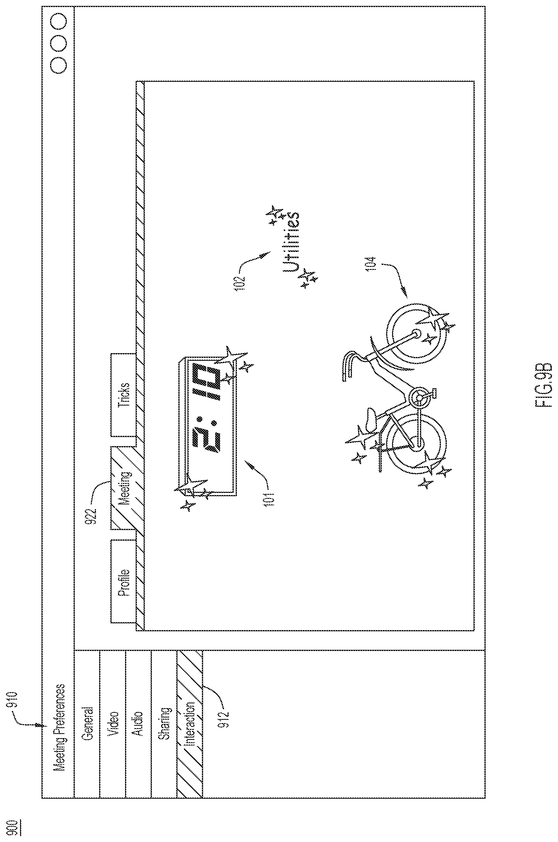 Patent US11824670 Figure 10 – Adaptive background in video conferencing