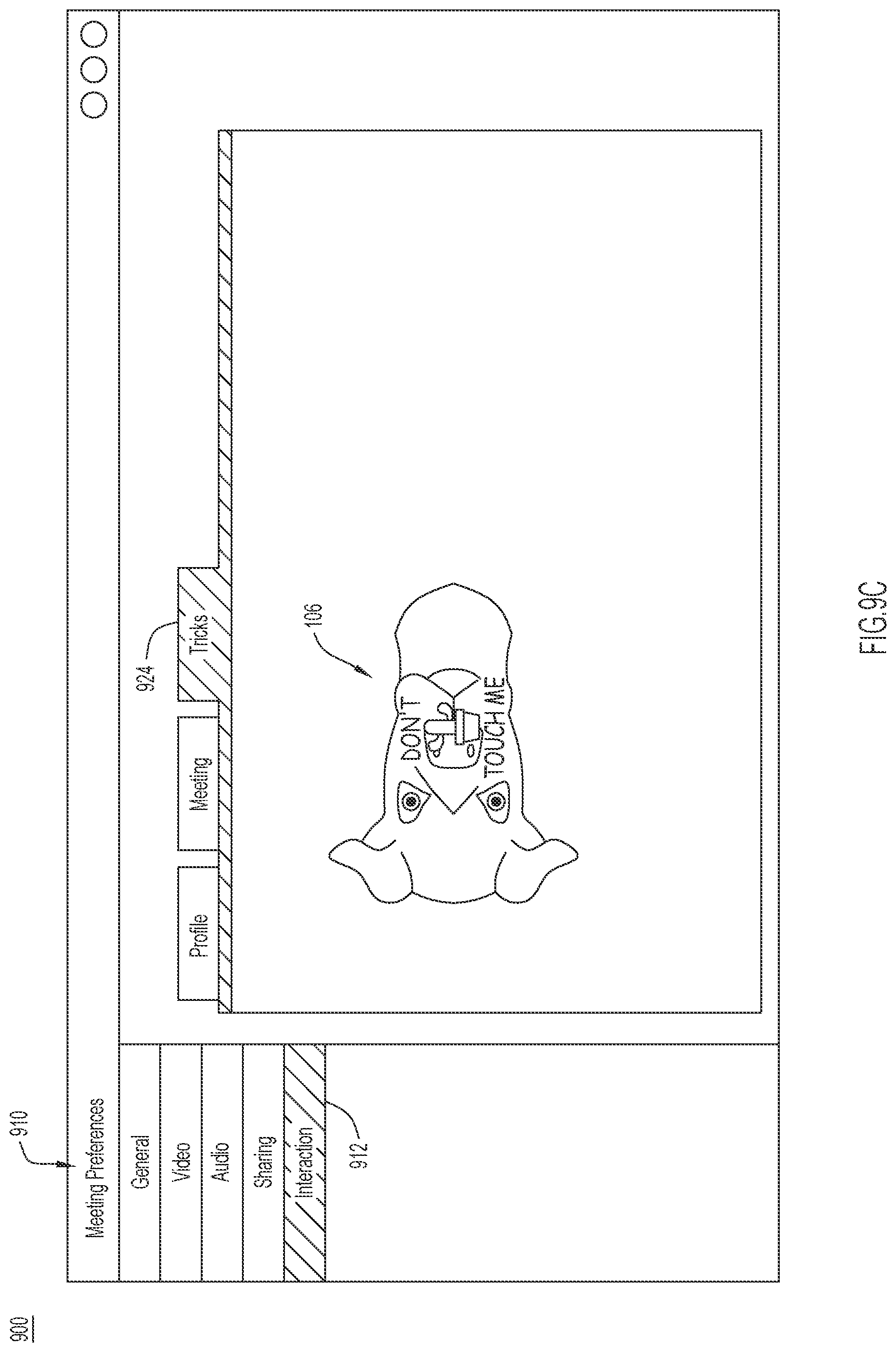 Patent US11824670 Figure 11 – Adaptive background in video conferencing