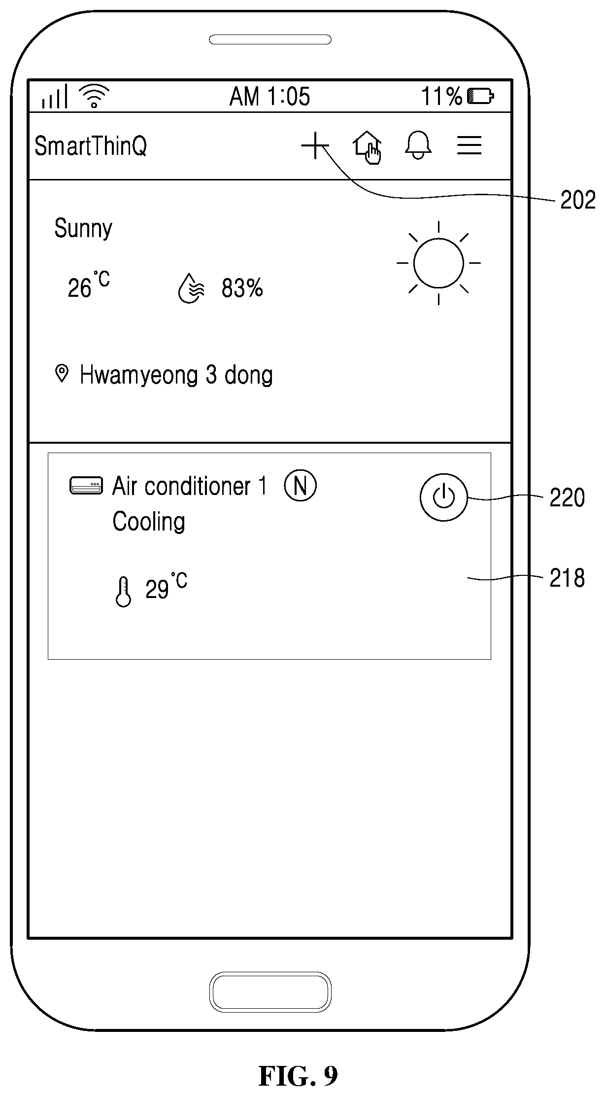 Patent US11824679 Figure 9 – Method and apparatus for managing electronic device