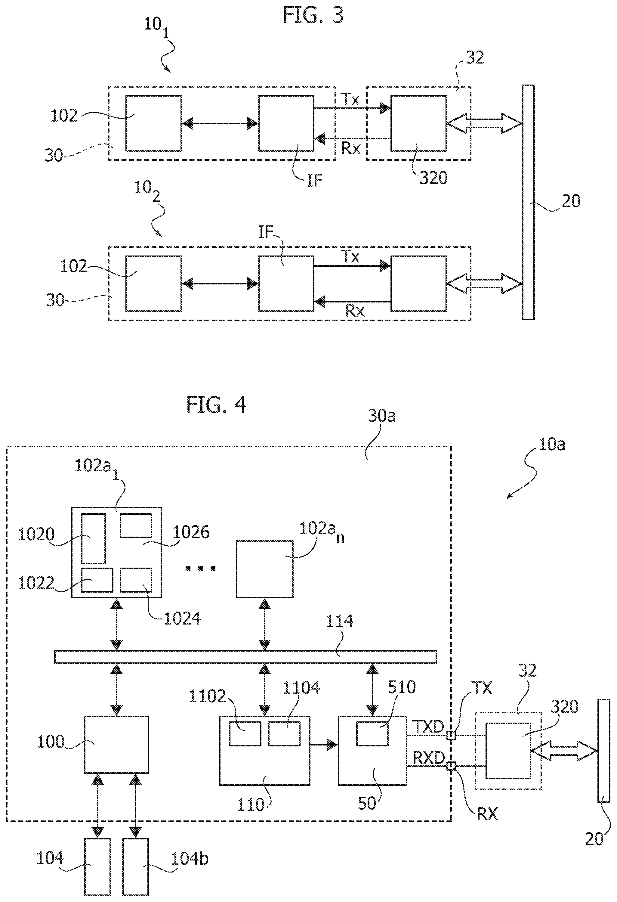 Patent US11824681 Figure 2 – Processing system, related integrated circuit, device and method