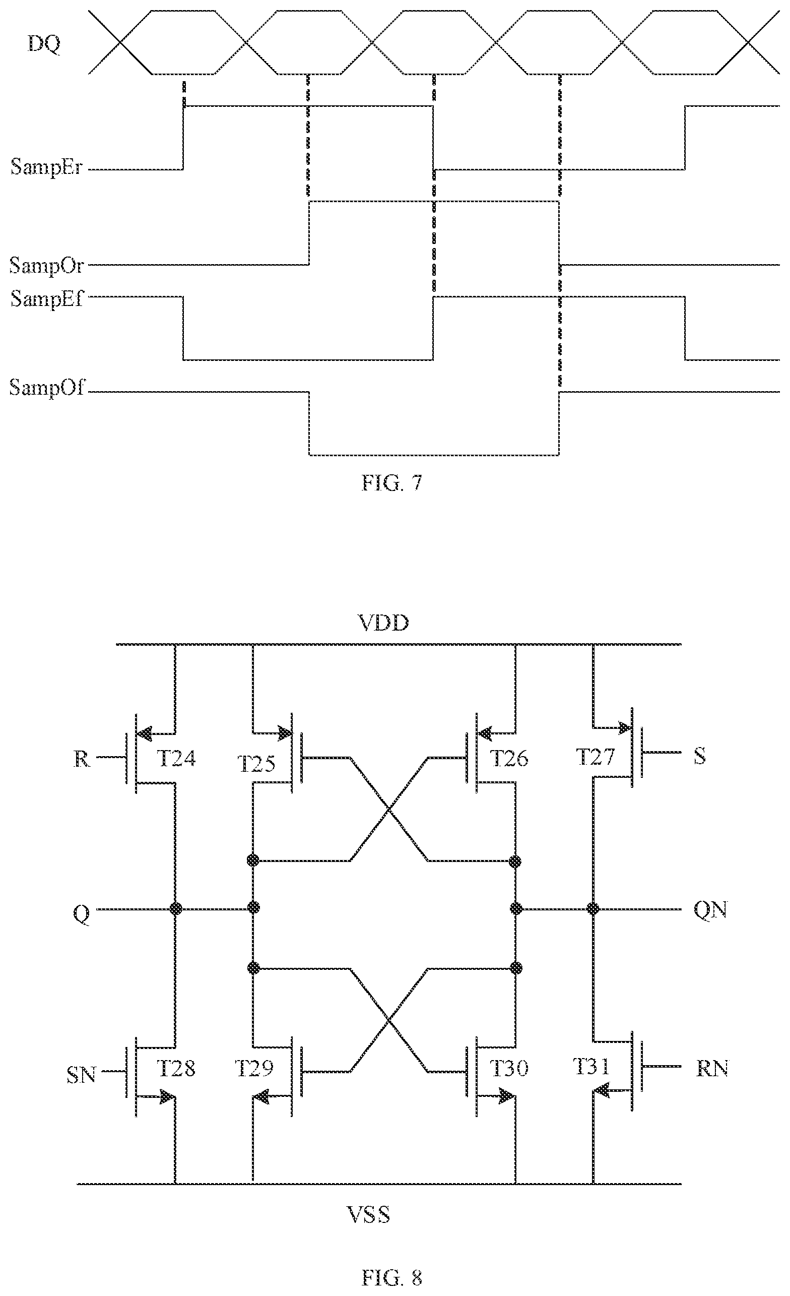 Patent US11824690 Figure 6 – Data sampling circuit and data sampling device
