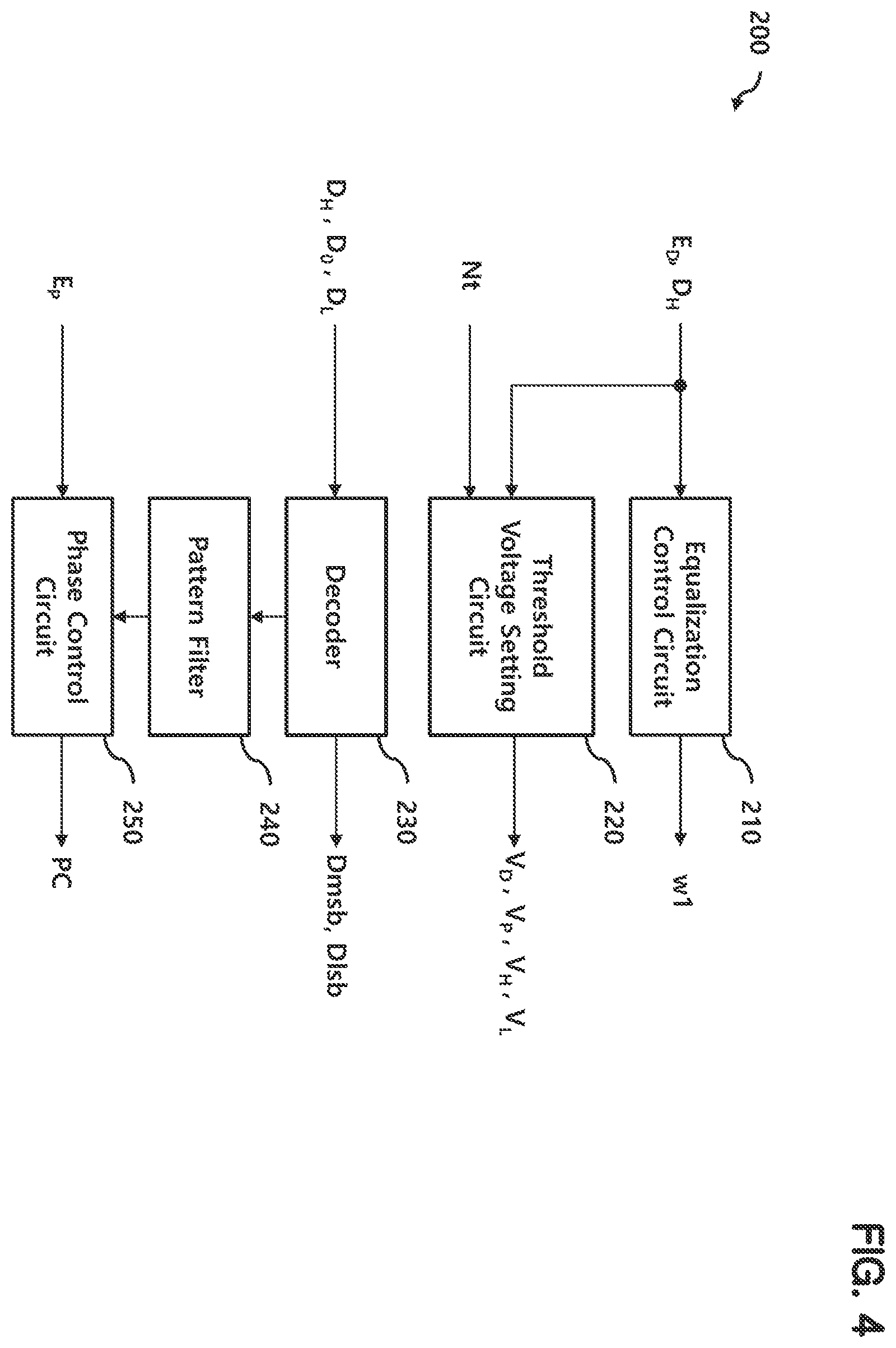 Patent US11824702 Figure 4 – Receiver for removing intersymbol interference