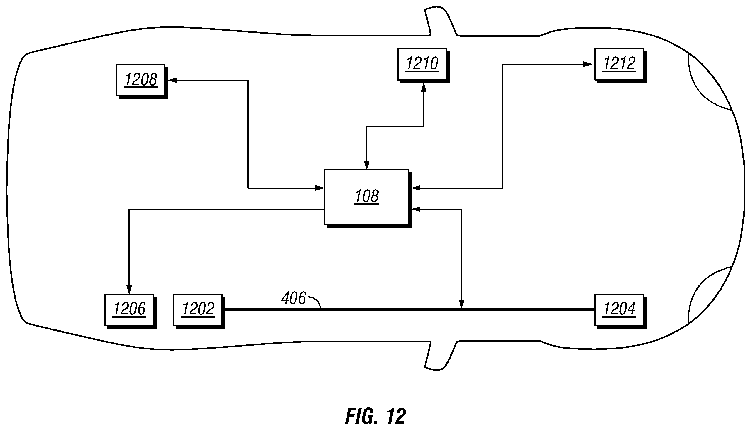 Patent US11824722 Figure 11 – System, method, and apparatus to support mixed network communications on a vehicle