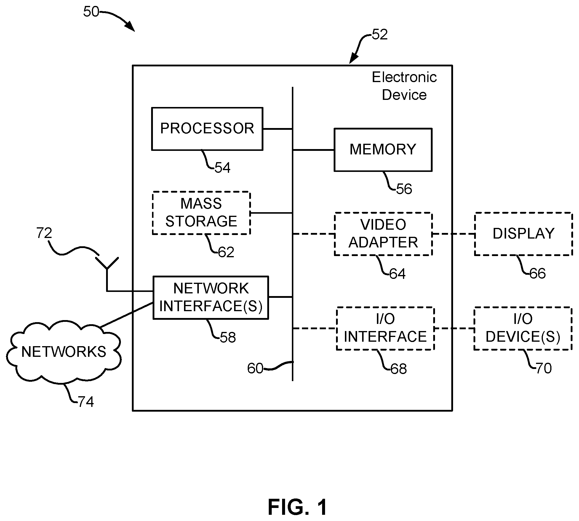 Patent US11824726 — Systems and methods for communication network customization — Figure 1