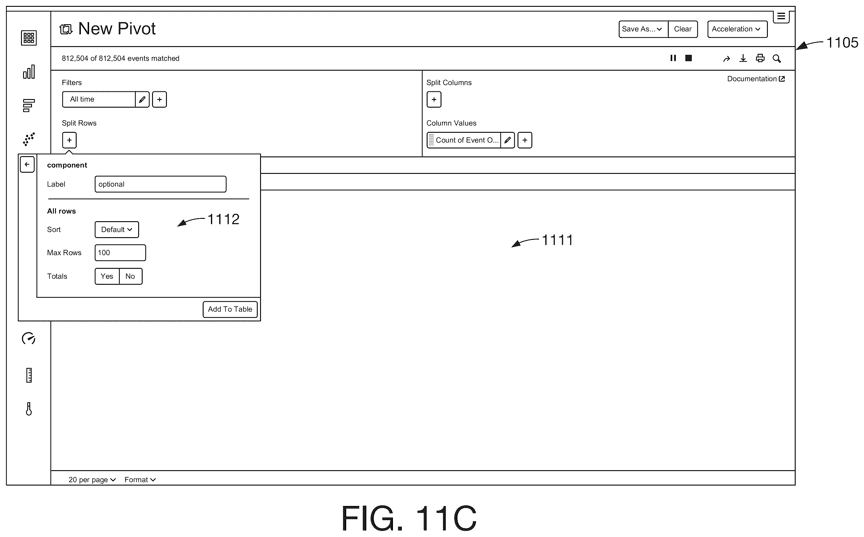 Patent US11824729 Figure 18 – Generating a three-dimensional cityscape including a cluster of nodes