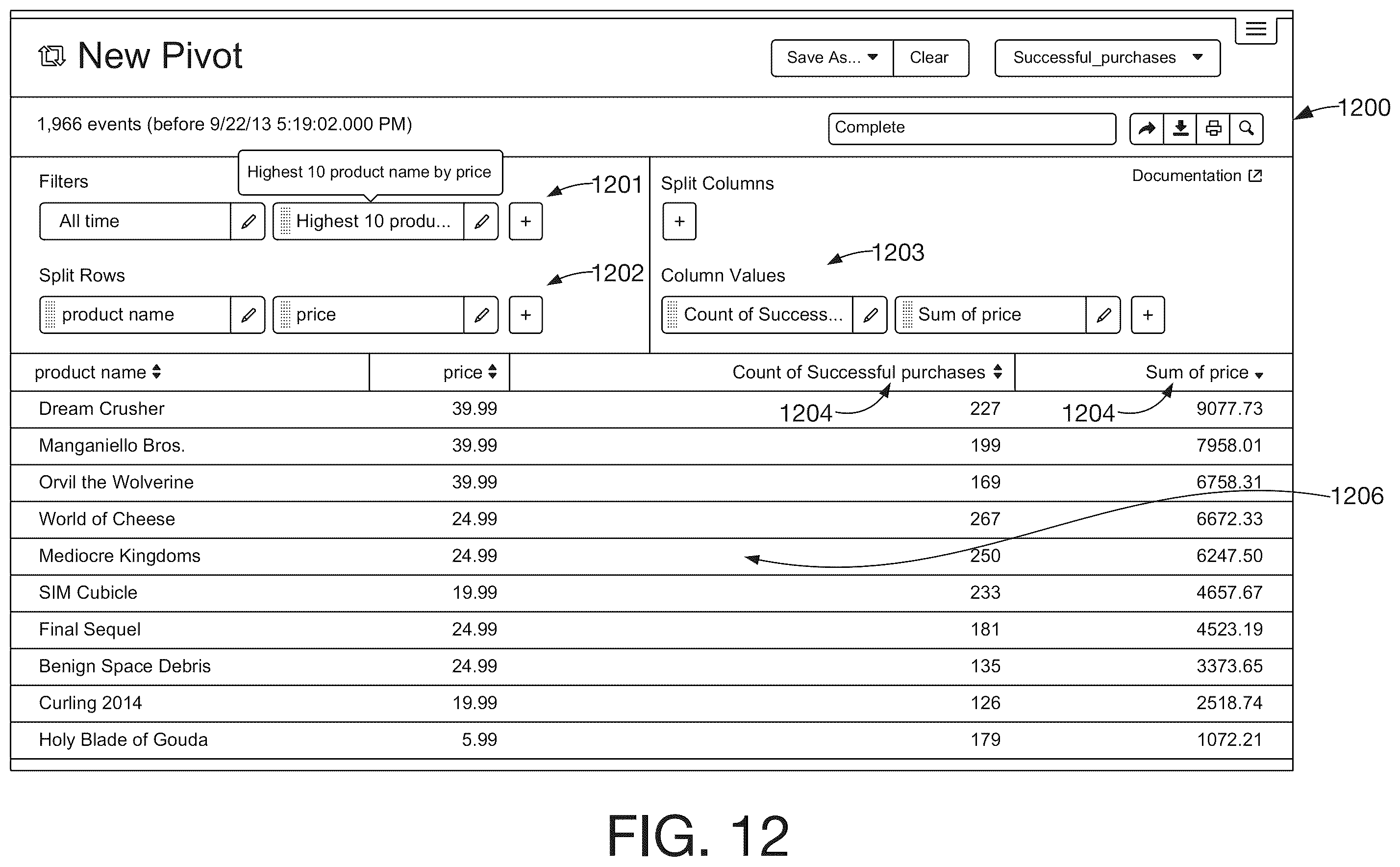 Patent US11824729 Figure 20 – Generating a three-dimensional cityscape including a cluster of nodes