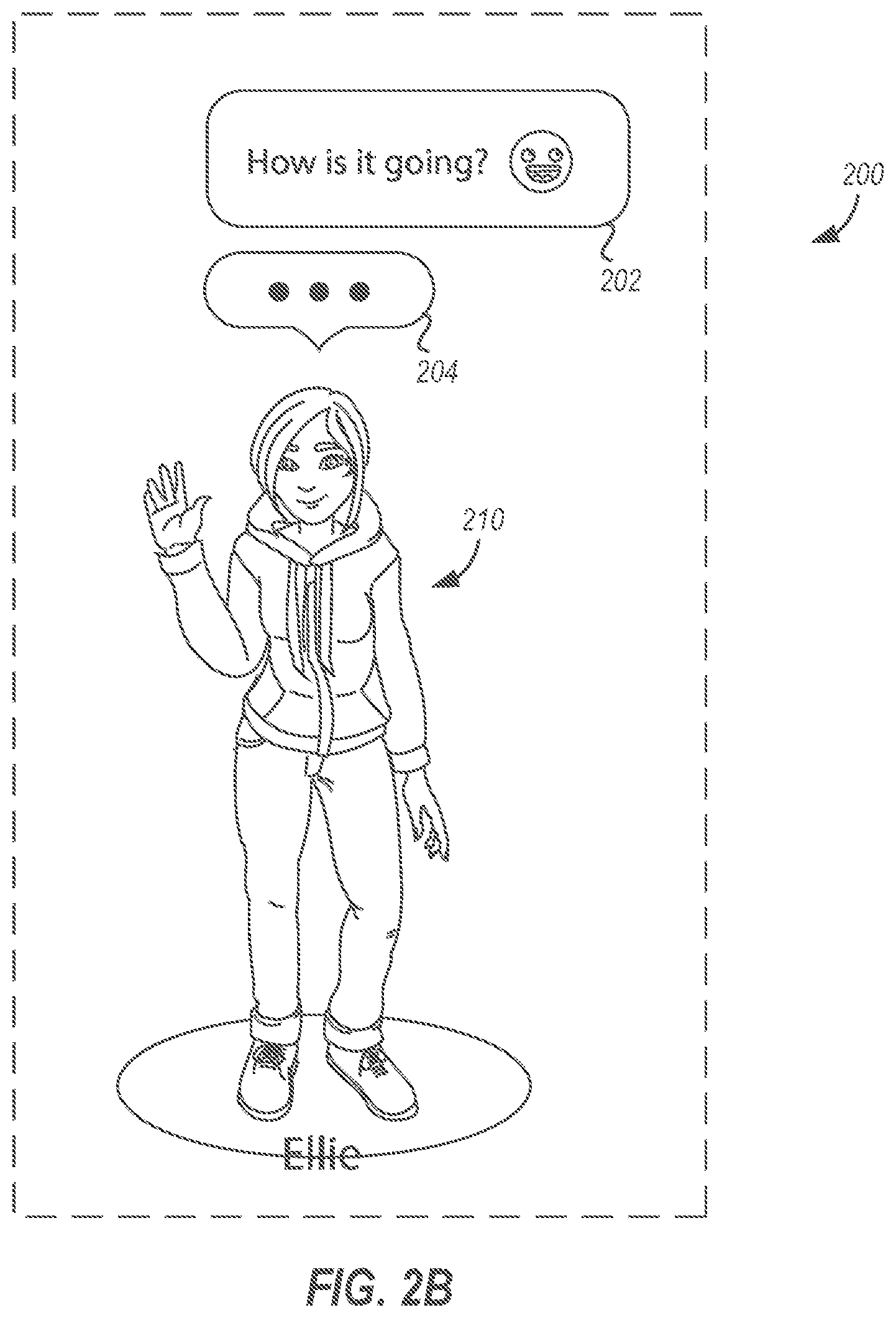 Patent US11824821 Figure 4 – Modifying an avatar to reflect a user's expression in a messaging platform