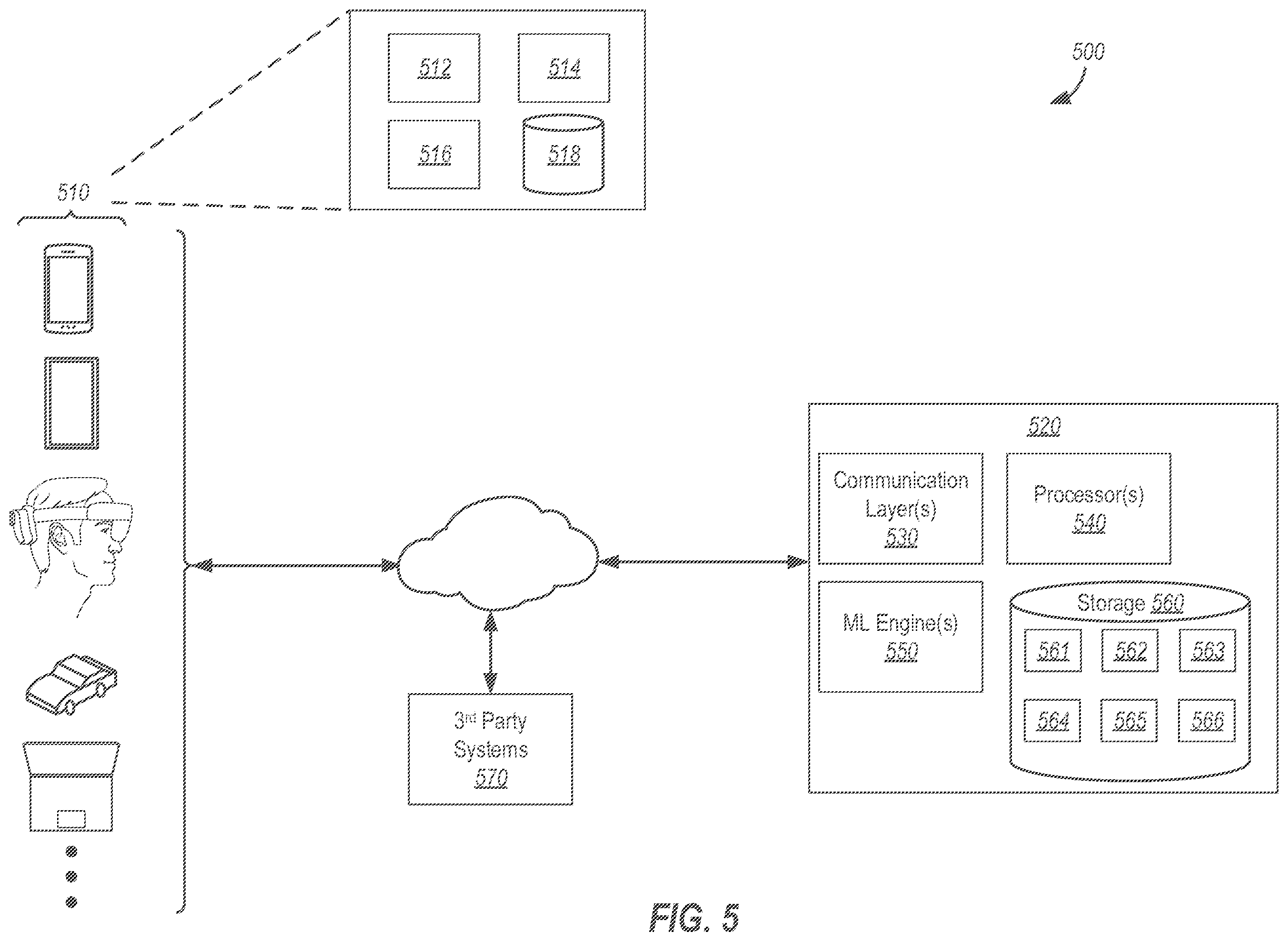 Patent US11824821 Figure 13 – Modifying an avatar to reflect a user's expression in a messaging platform