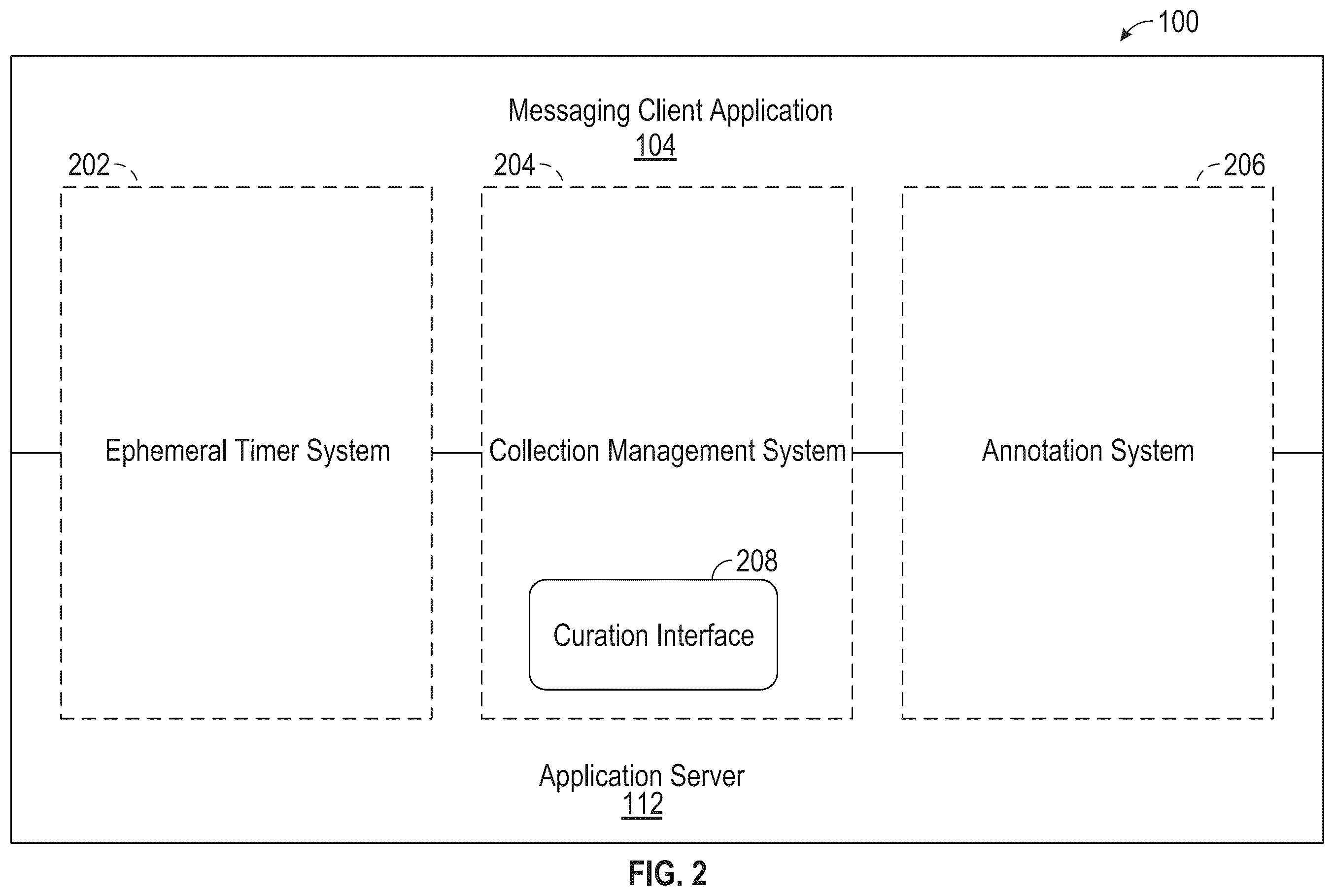 Patent US11824822 Figure 2 – Generating customized graphics having reactions to electronic message content
