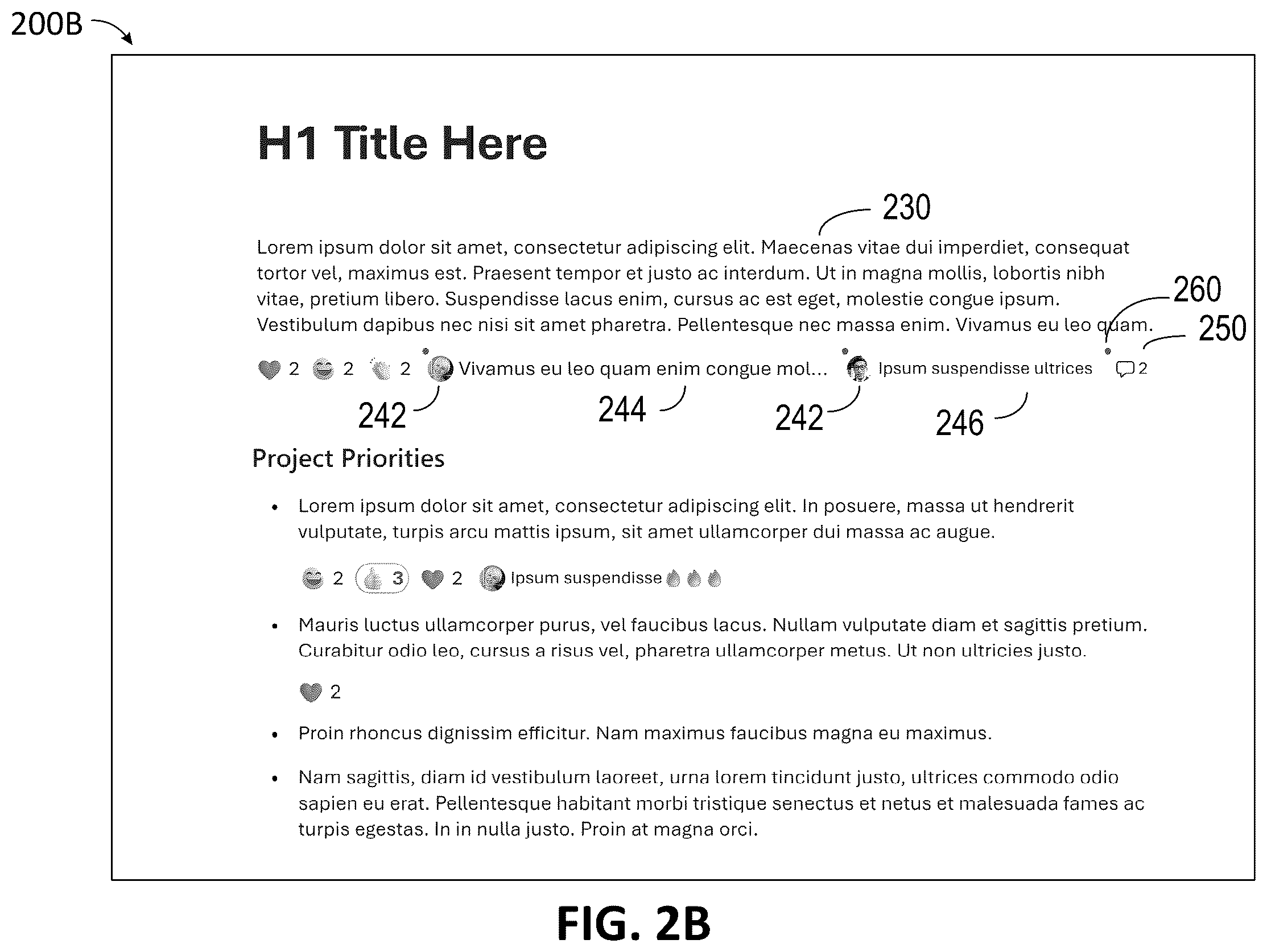 Patent US11824824 Figure 4 – Method and system of managing and displaying comments