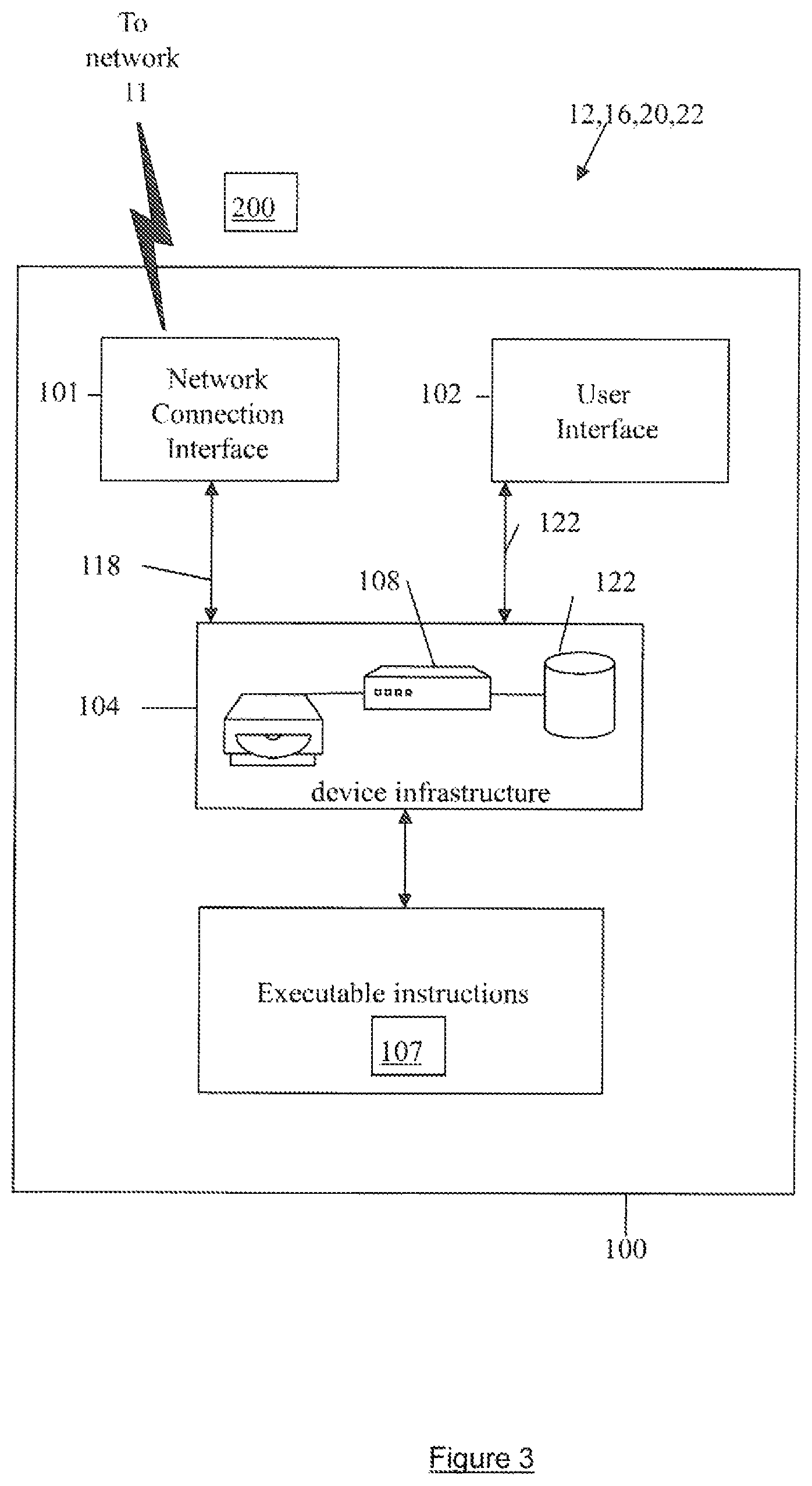 Patent US11824828 Figure 3 – Linked web presence pages associated with a top level domain