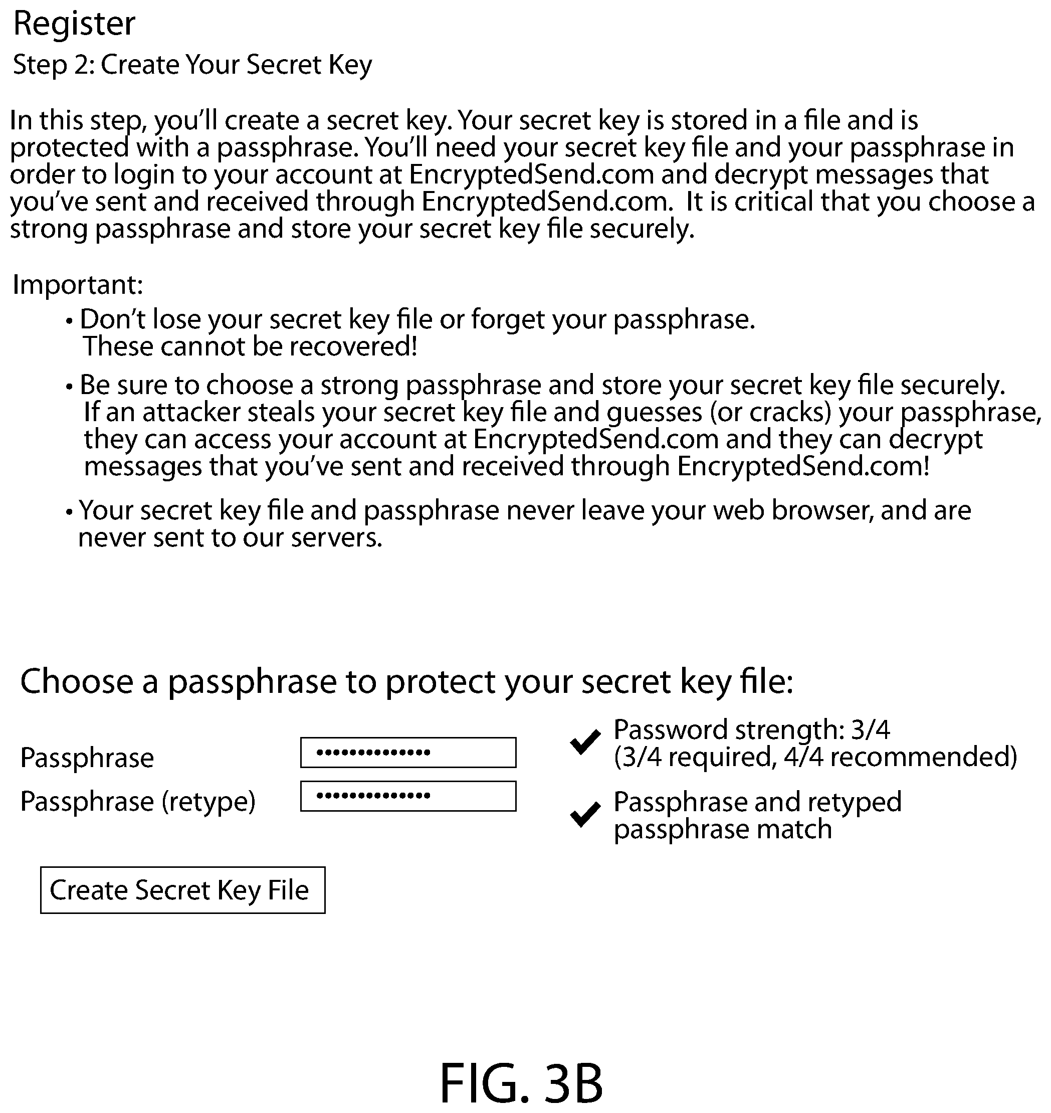 Patent US11824840 Figure 13 – System and method for web-browser based end-to-end encrypted messaging and for securely implementing cryptography using client-side scripting in a web browser