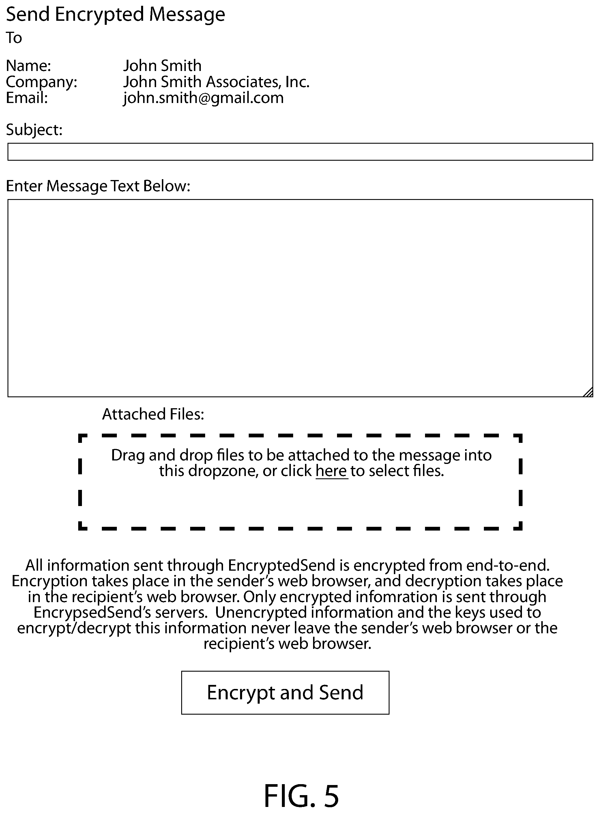 Patent US11824840 Figure 17 – System and method for web-browser based end-to-end encrypted messaging and for securely implementing cryptography using client-side scripting in a web browser
