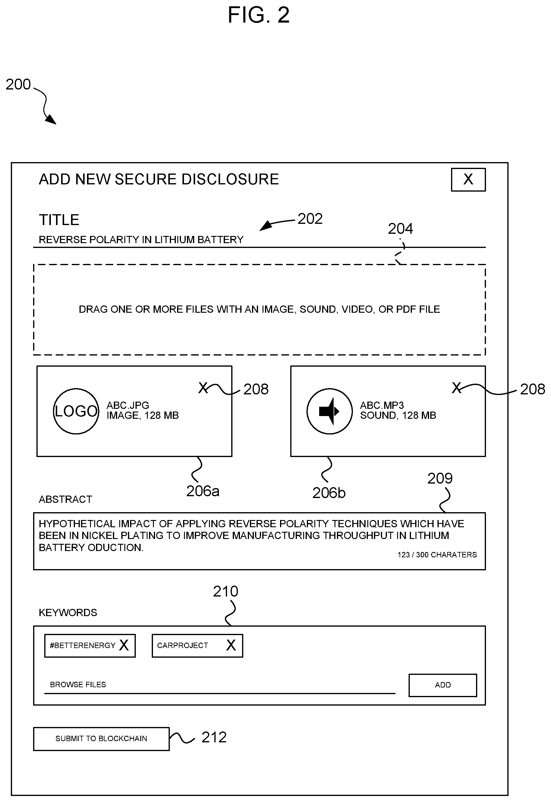 Patent US11824842 Figure 2 – Computer method for secure disclosure of information