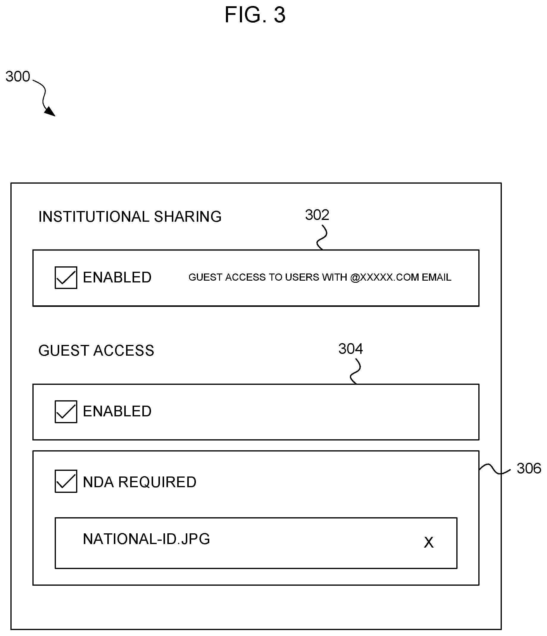 Patent US11824842 Figure 3 – Computer method for secure disclosure of information