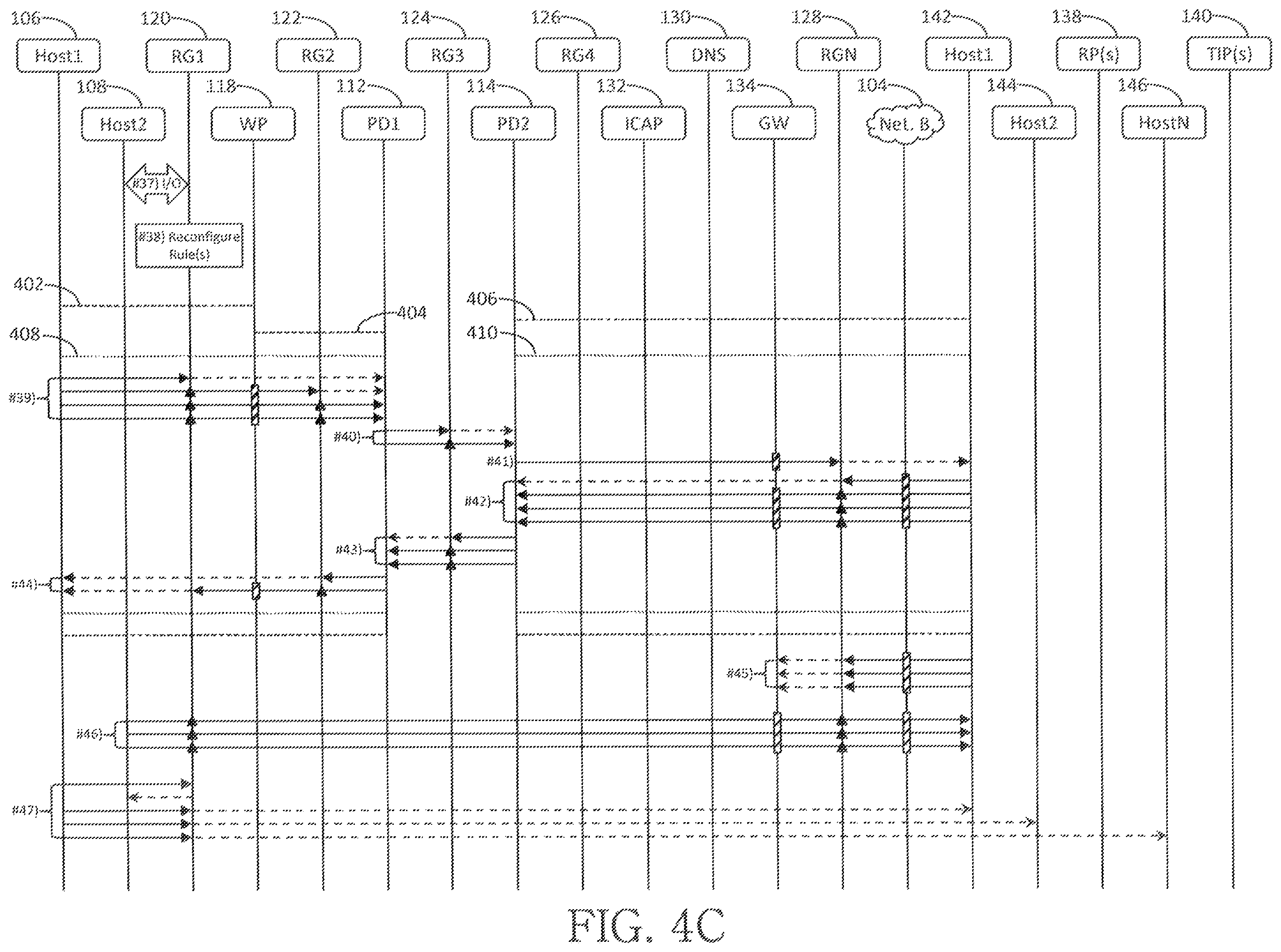 Patent US11824879 Figure 8 – Rule-based network-threat detection for encrypted communications
