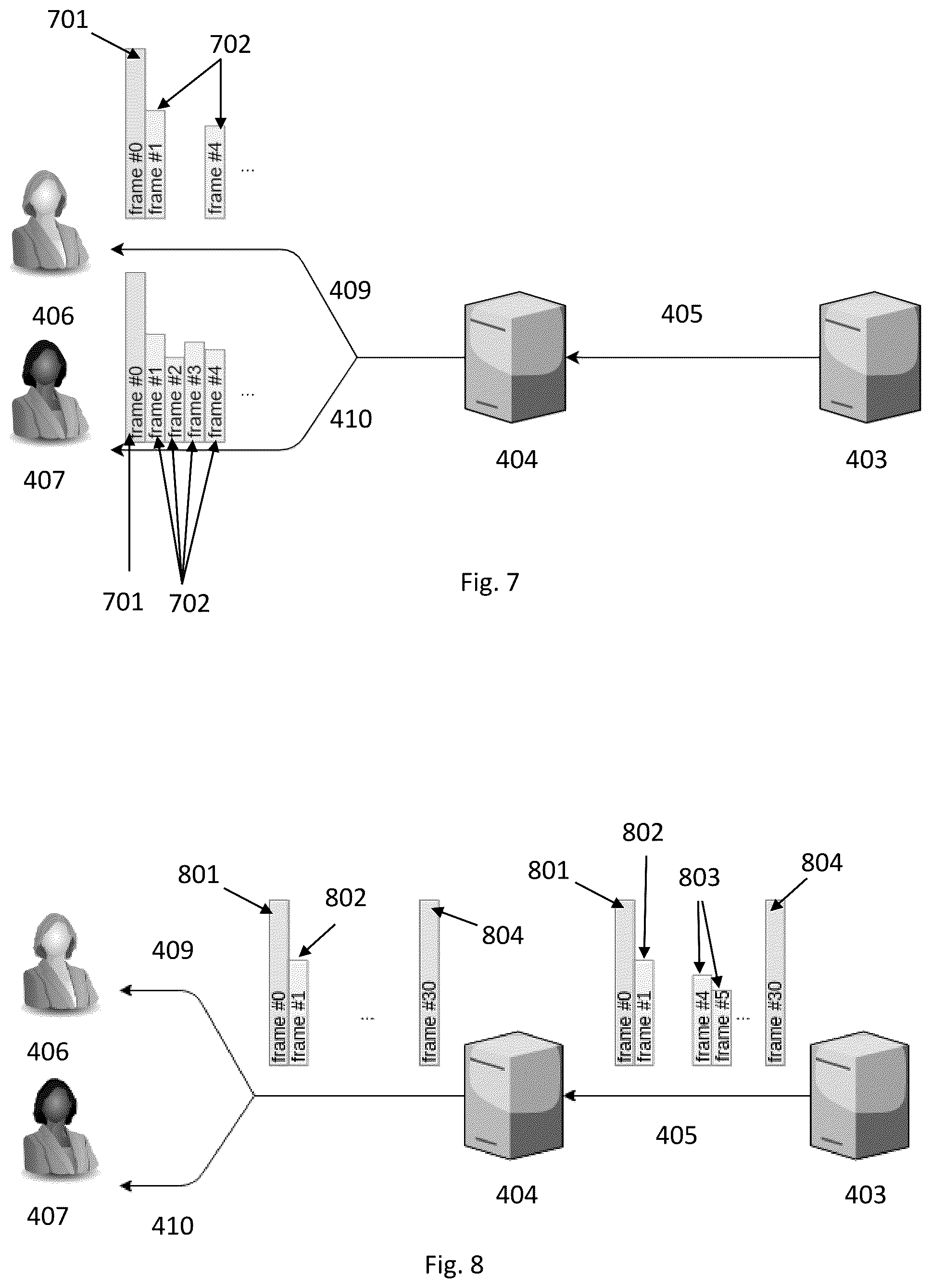 Patent US11824915 Figure 4 – Method, computer program and system for streaming a video conference in a multi-point videoconferencing system