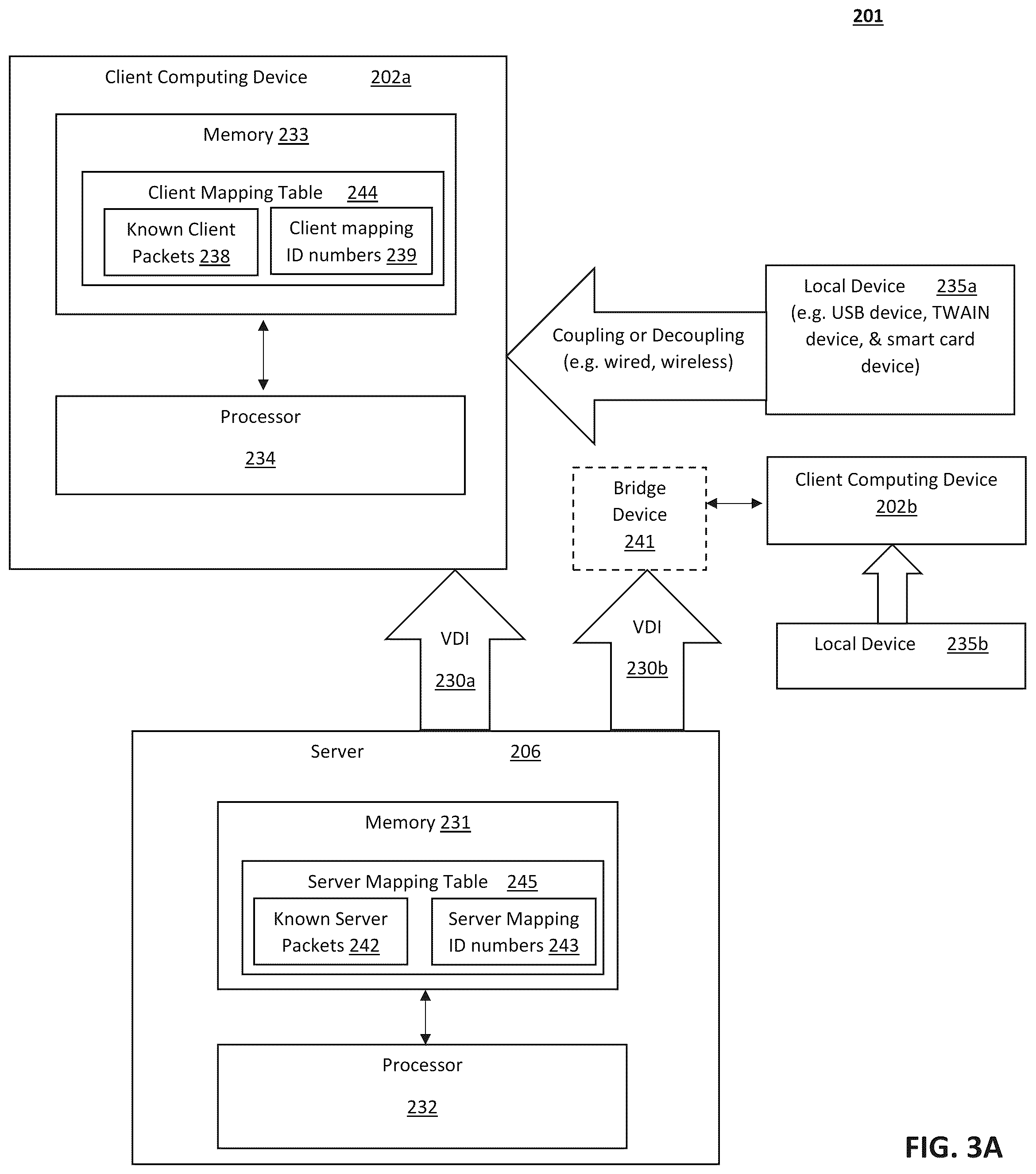 Patent US11824917 Figure 3 – Computing system with data transfer based upon device data flow characteristics and related methods