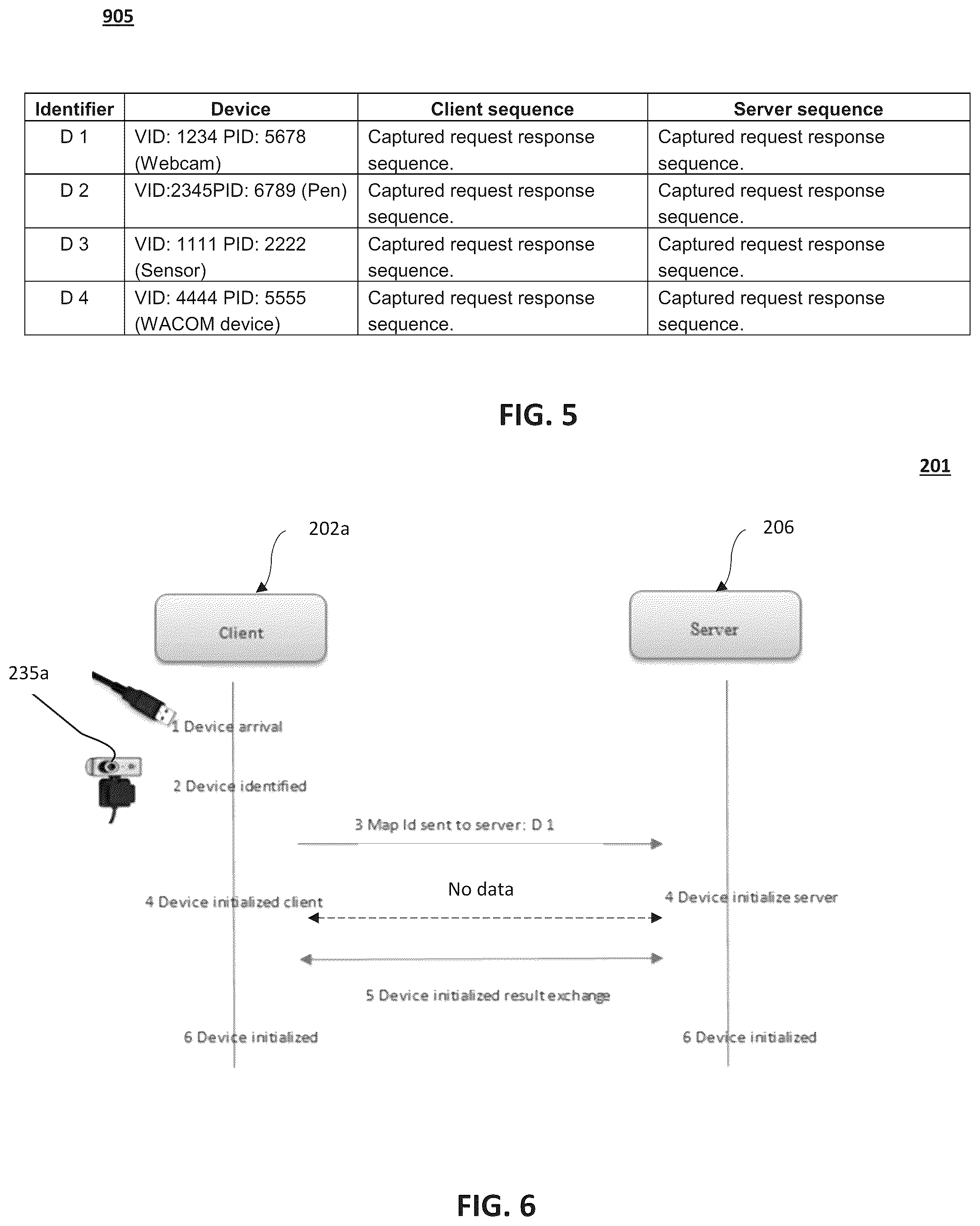 Patent US11824917 Figure 8 – Computing system with data transfer based upon device data flow characteristics and related methods