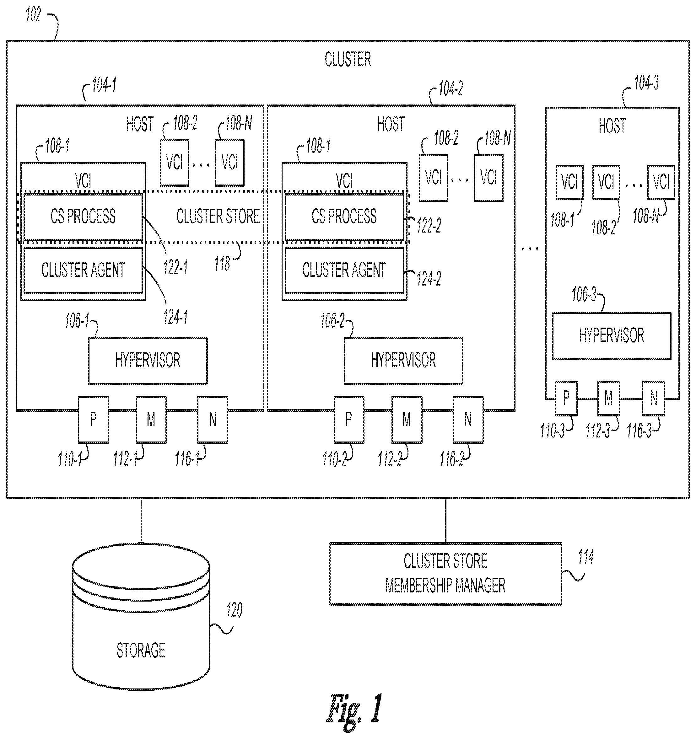 Patent US11824929 Figure 1 – Using maintenance mode to upgrade a distributed system