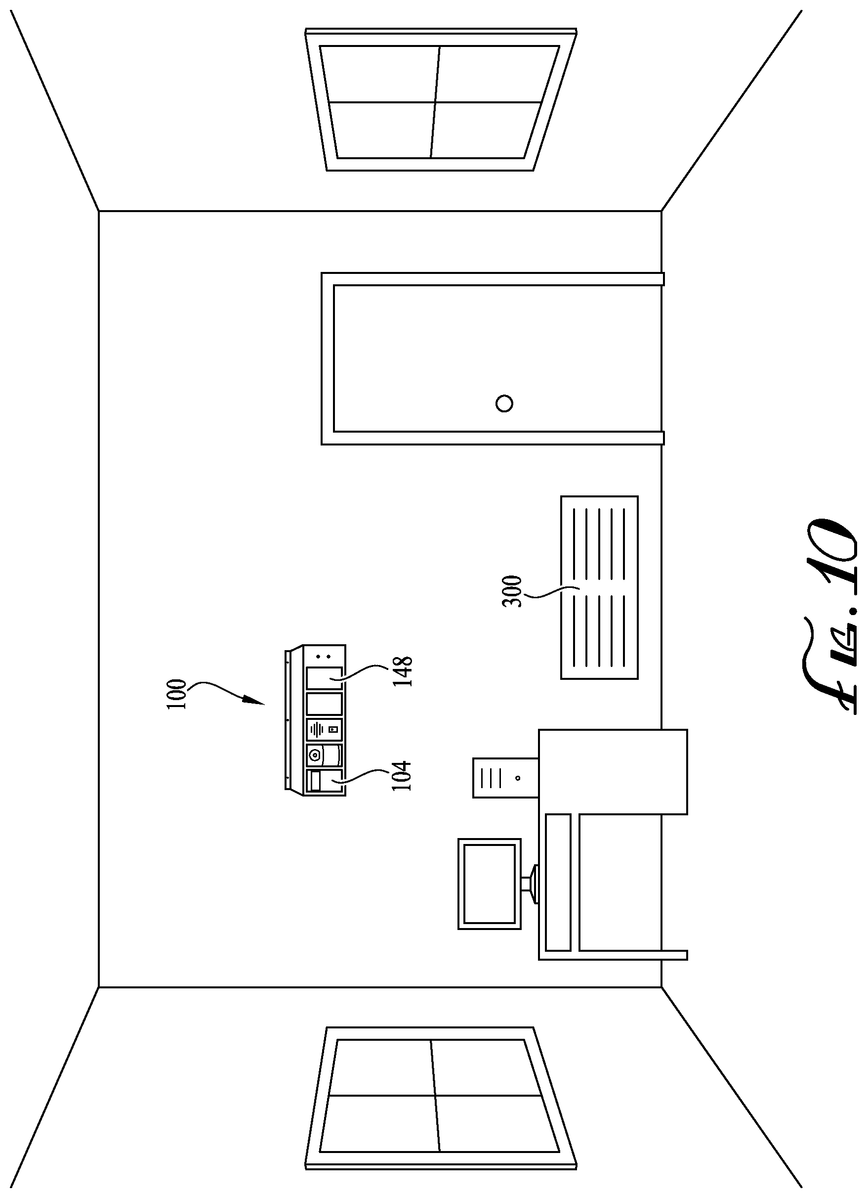 Patent US11824935 Figure 8 – Universally mountable modular data and power network