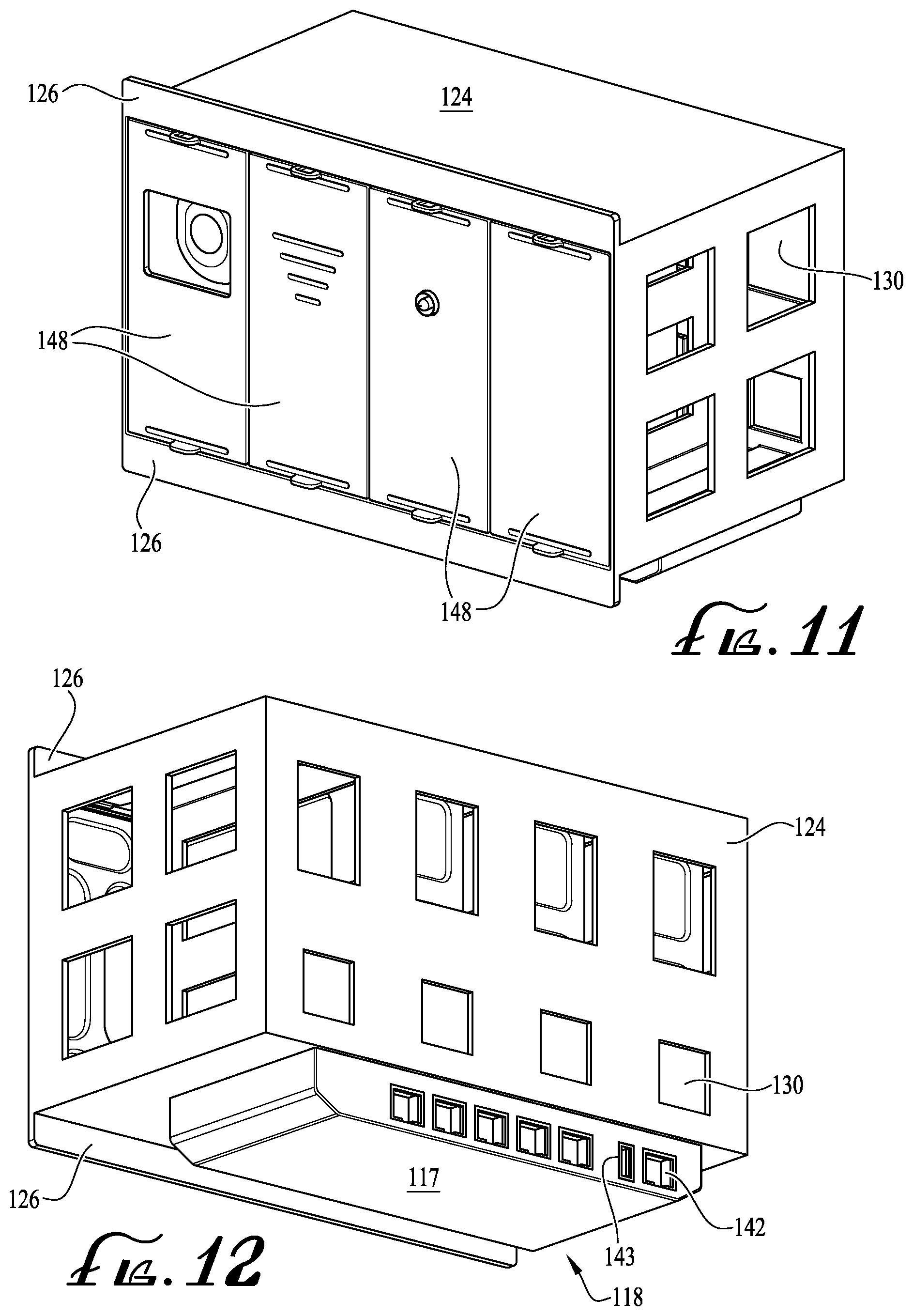 Patent US11824935 Figure 9 – Universally mountable modular data and power network